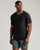 Black Tall Active V-Neck sold by True Classic