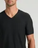 Black Active V-Neck sold by True Classic