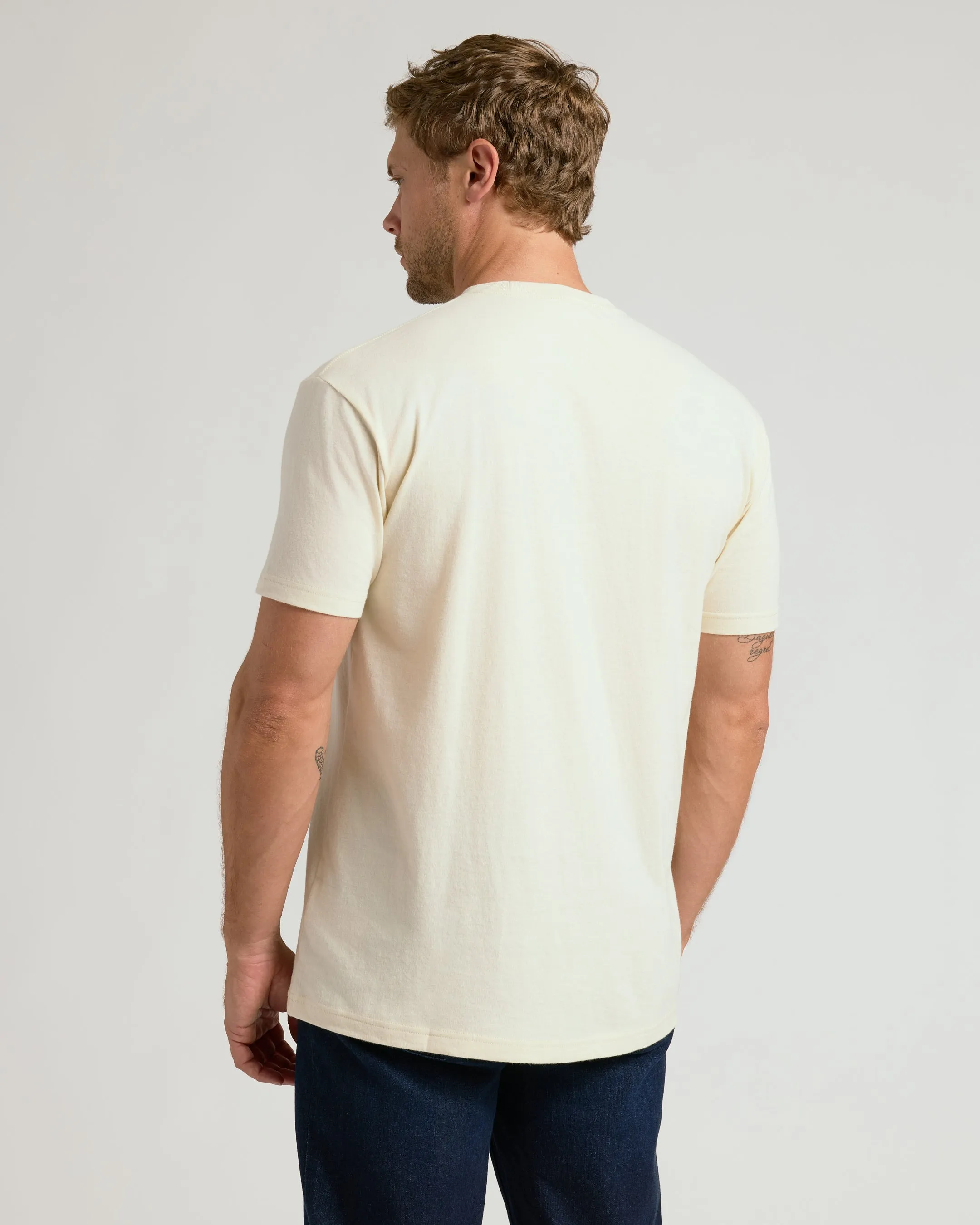Alabaster Classic Crew Neck sold by True Classic product image thumbnail 3