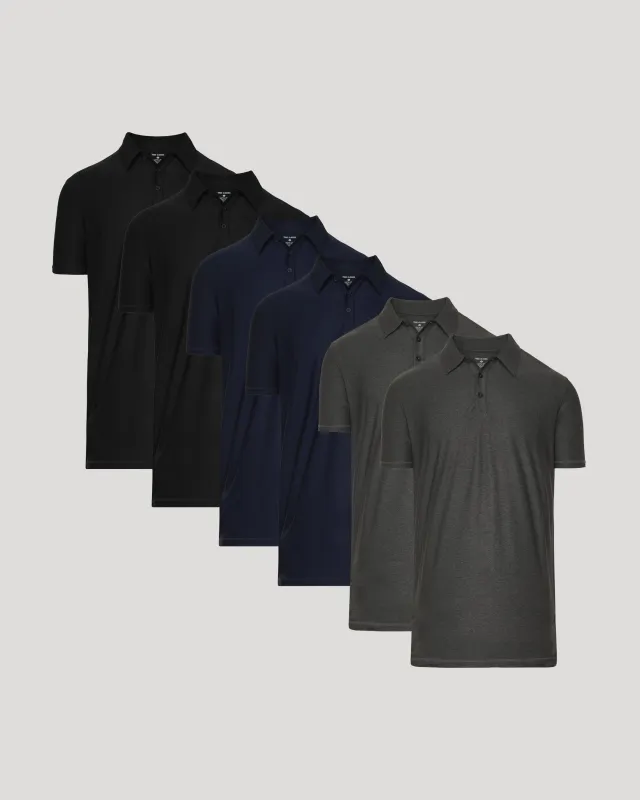 Timeless Tall Active Polo 6-Pack sold by True Classic