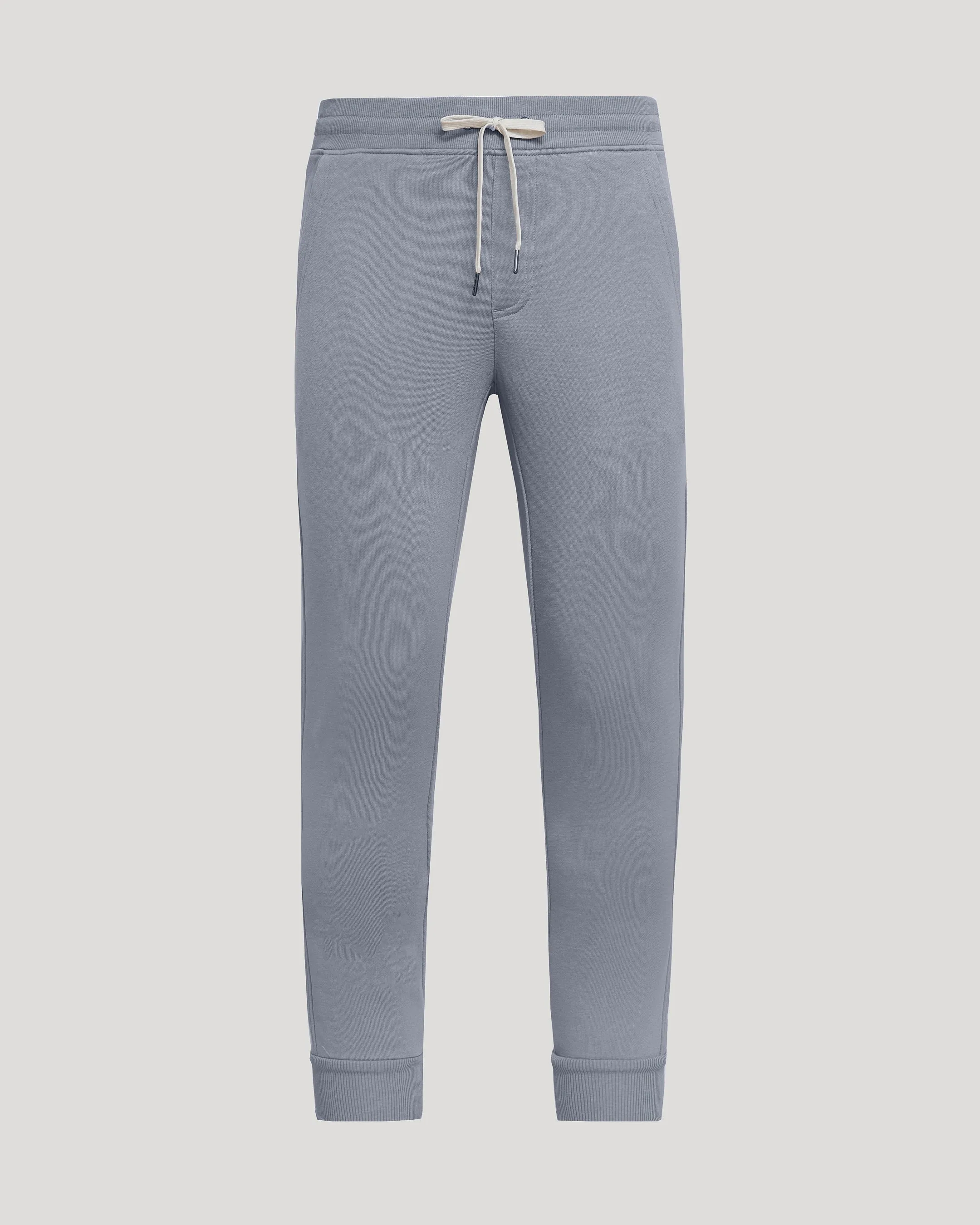 Dusty Blue Fleece French Terry Joggers sold by True Classic product image thumbnail 2