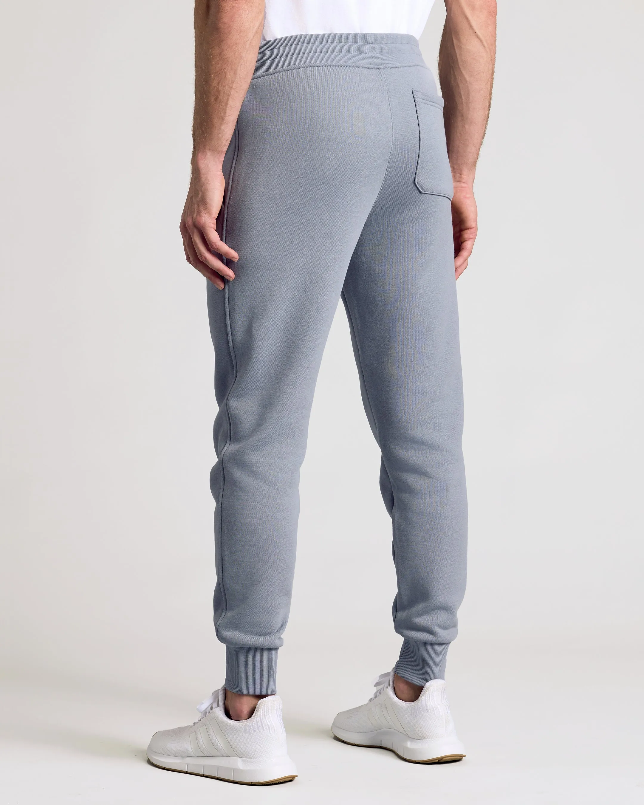 Dusty Blue Fleece French Terry Joggers sold by True Classic product image thumbnail 3
