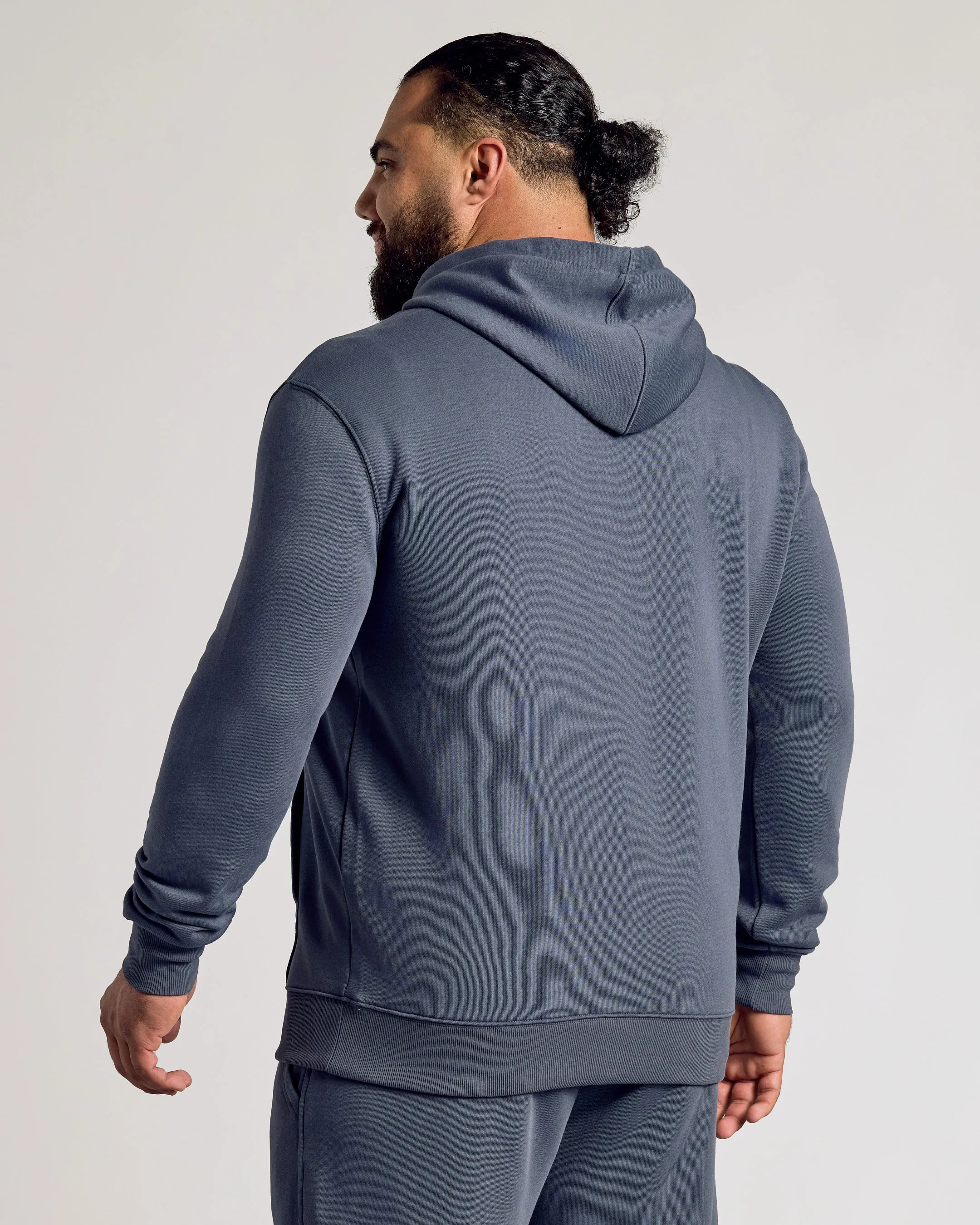 Stormy Fleece French Terry Pullover Hoodie sold by True Classic product image thumbnail 3