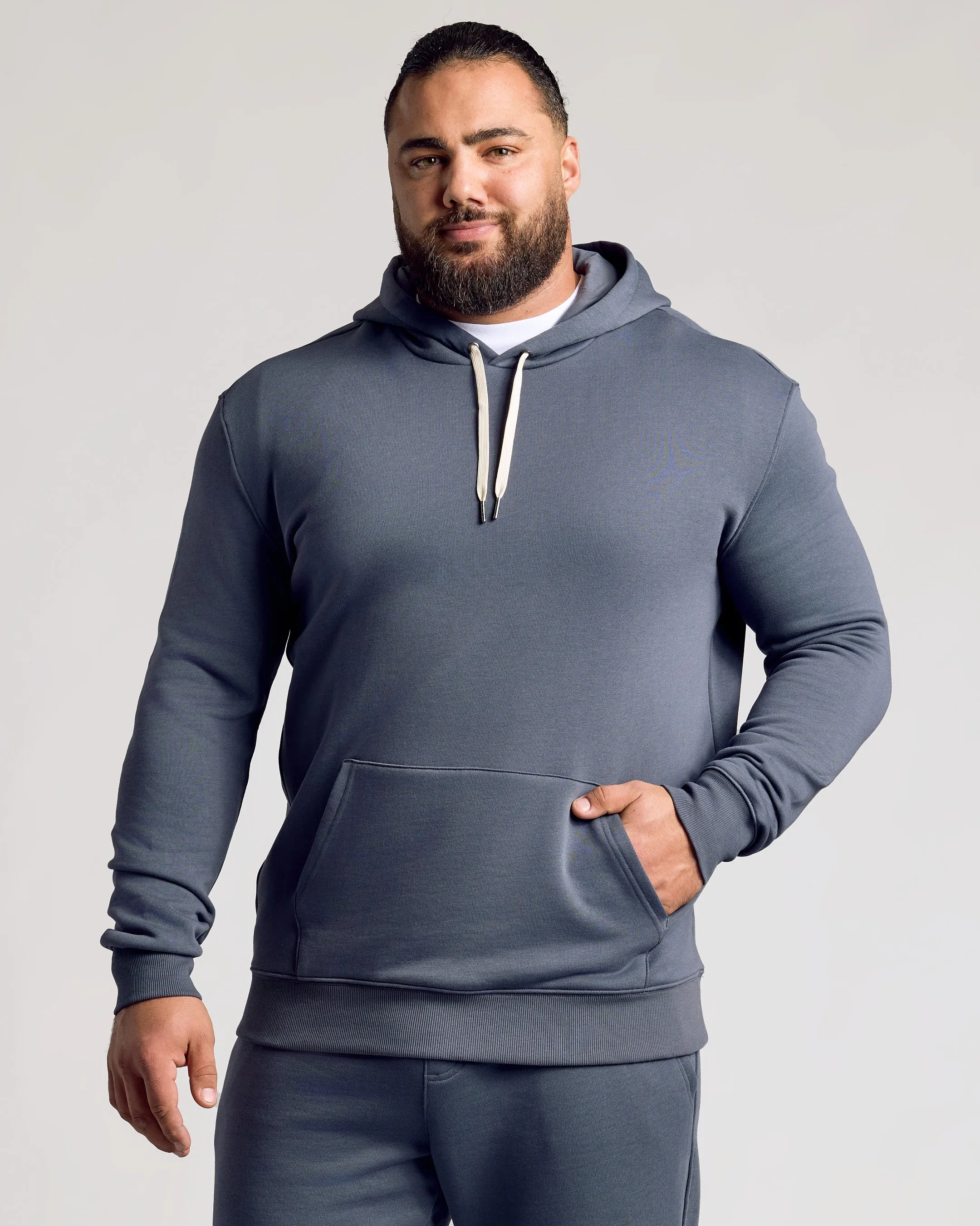 Stormy Fleece French Terry Pullover Hoodie sold by True Classic