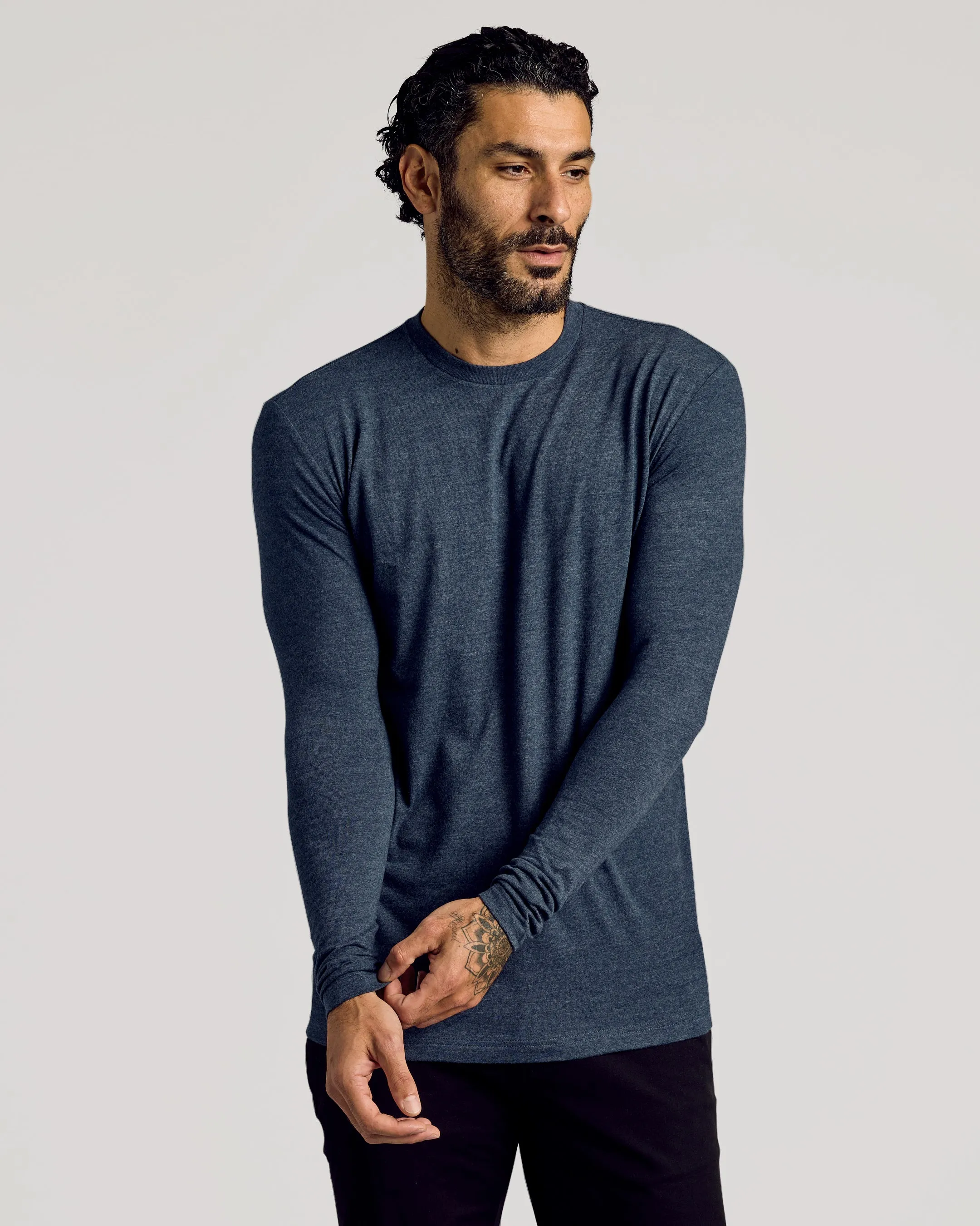 Staple Tall Long Sleeve T-Shirt 3-Pack sold by True Classic product image thumbnail 4