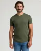 Grove & Navy Premium Pima Crew Curved Hem 2-Pack sold by True Classic