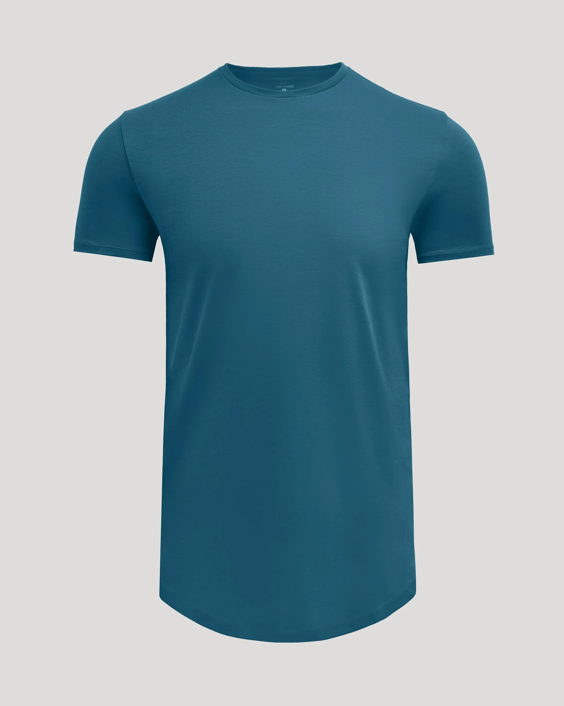 Lagoon Tall Premium Pima Crew Curved Hem sold by True Classic product image thumbnail 2