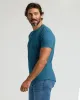 Lagoon Pima Crew Curved Hem sold by True Classic