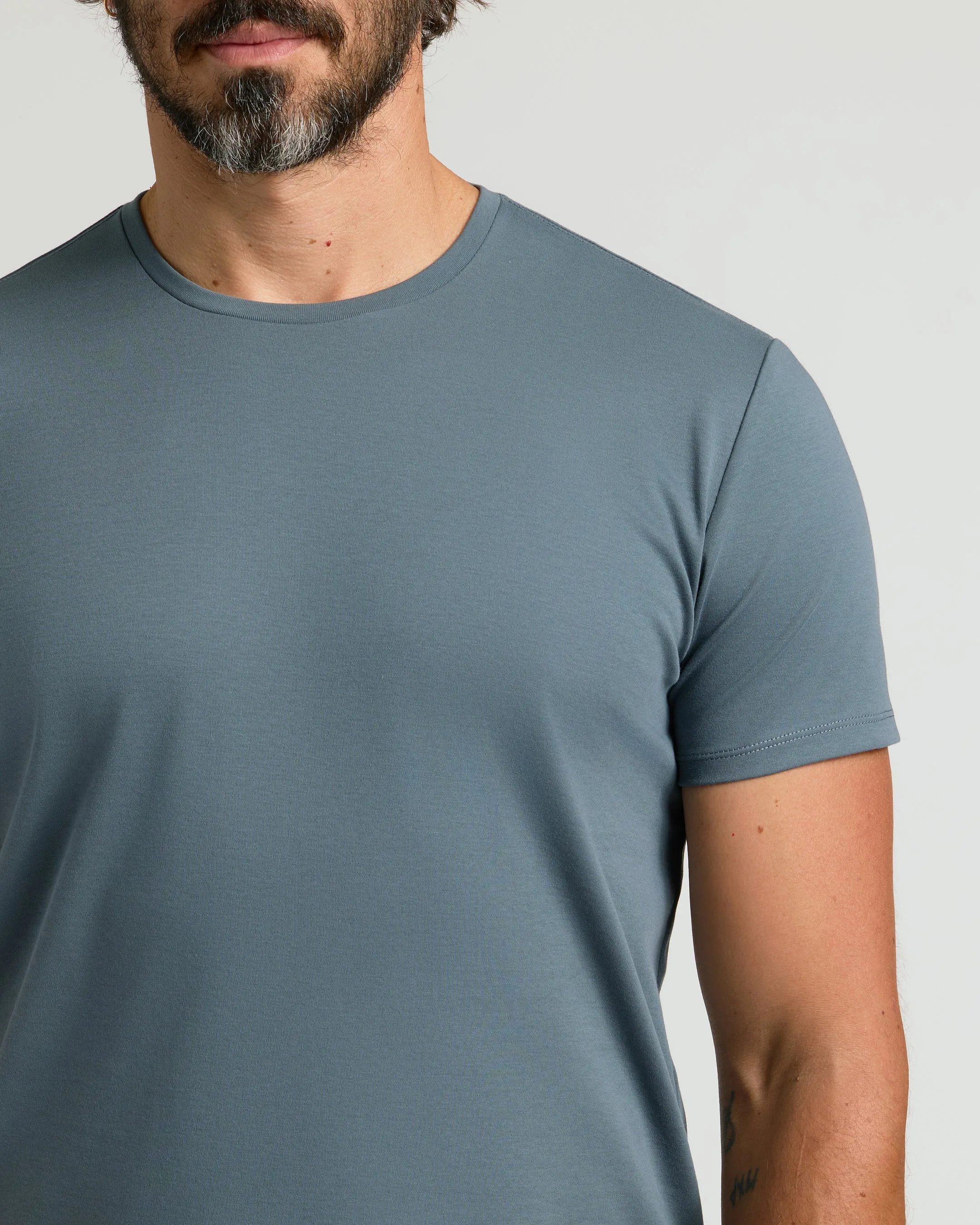 Tempest Premium Pima Crew Curved Hem sold by True Classic product image thumbnail 5