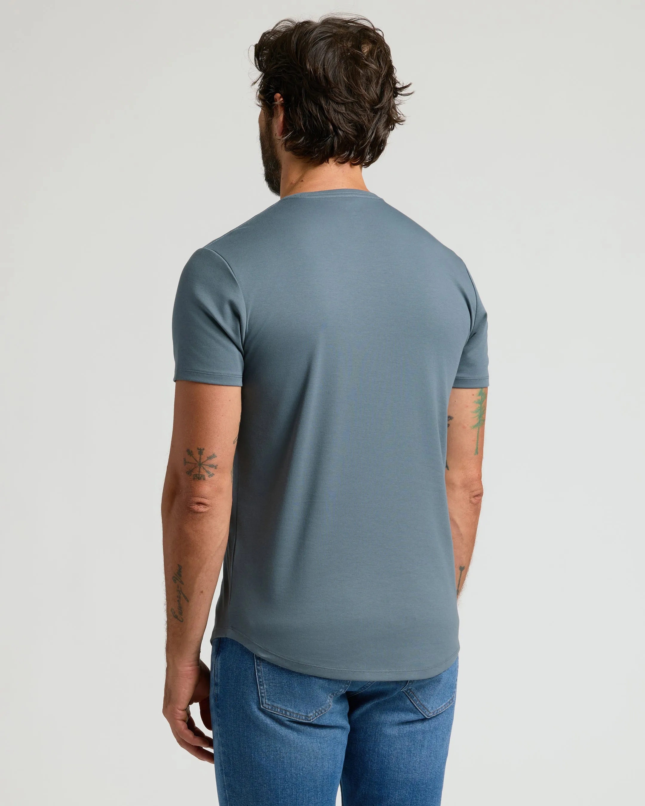 Tempest Premium Pima Crew Curved Hem sold by True Classic product image thumbnail 3