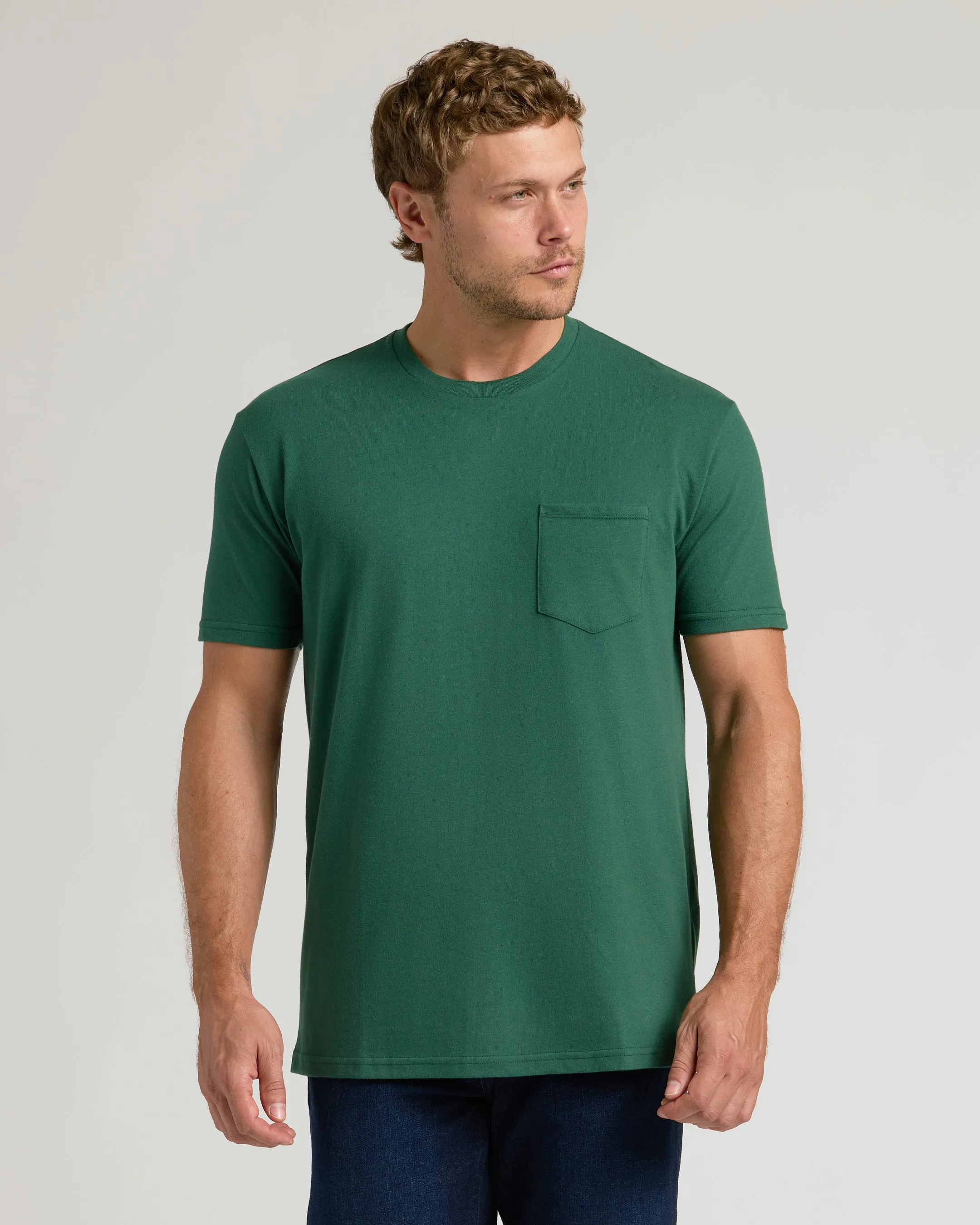 Balsam Pocket Crew Tee sold by True Classic product image thumbnail 4