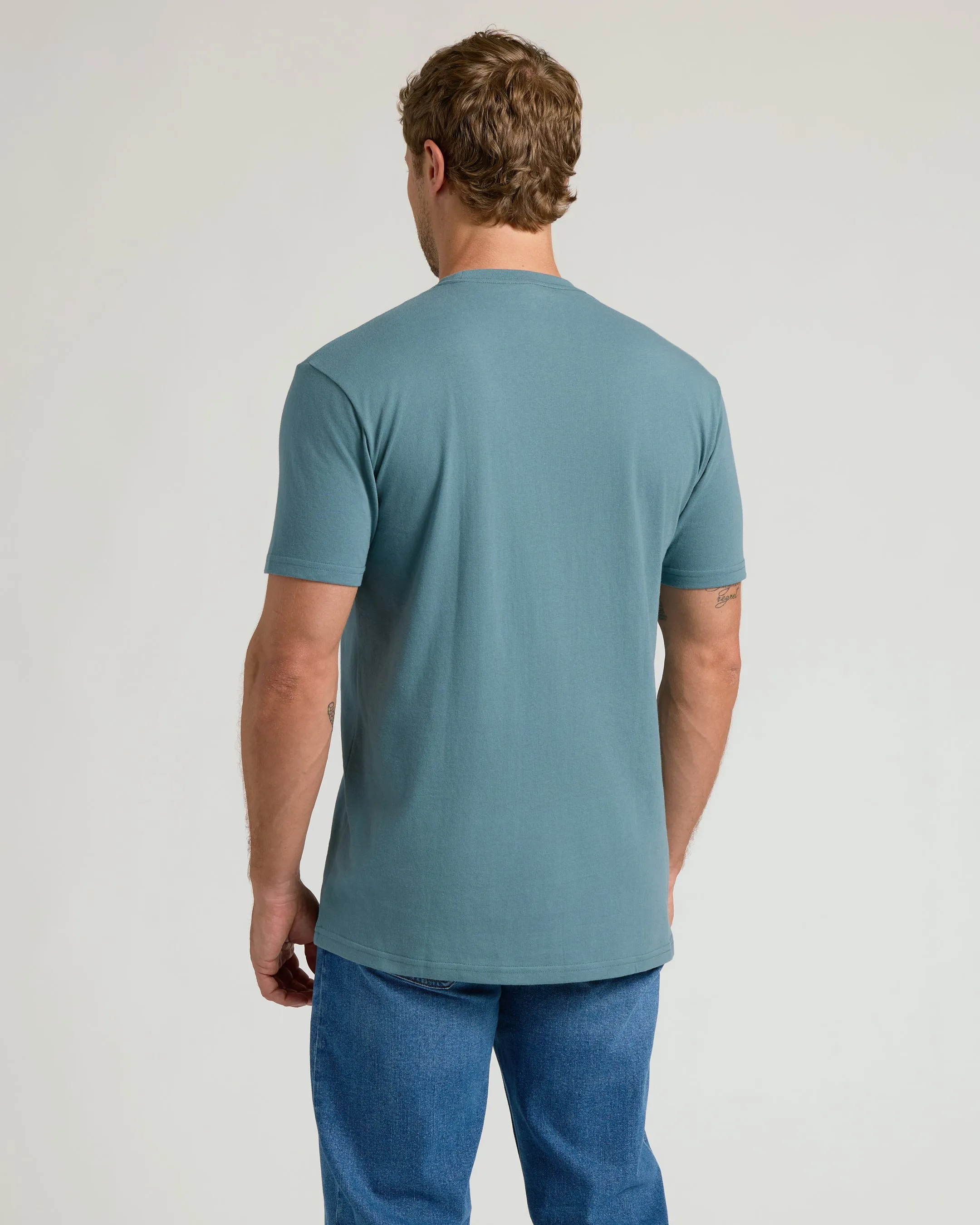 Ashblue Pocket Crew Tee sold by True Classic product image thumbnail 3