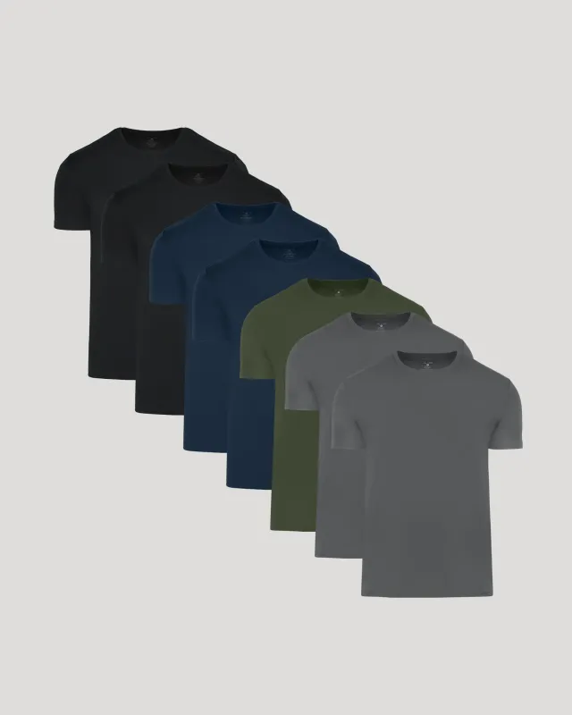 Core Pima Crew Neck 7-Pack sold by True Classic