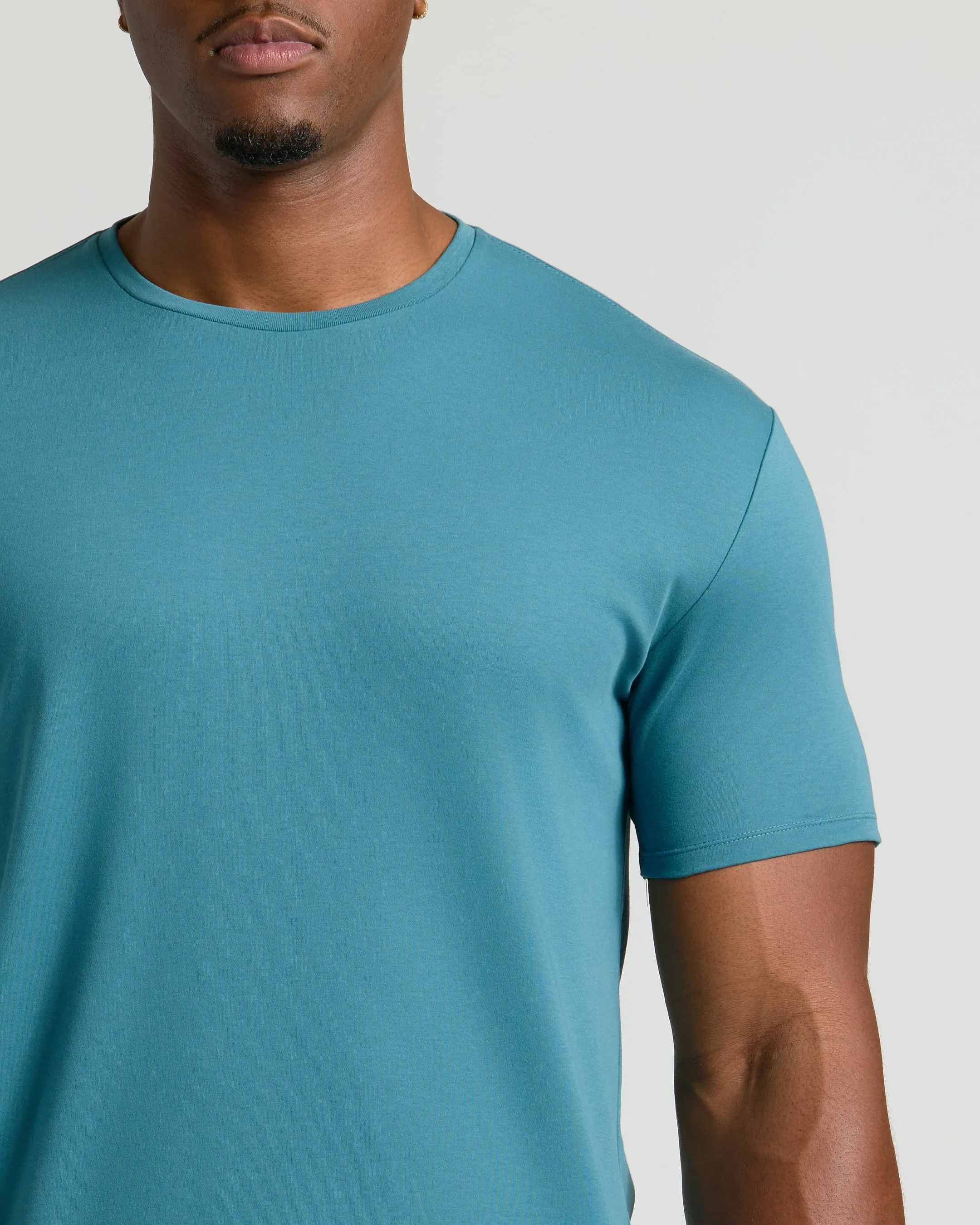 Sapphire Tall Premium Pima Crew Neck sold by True Classic product image thumbnail 5