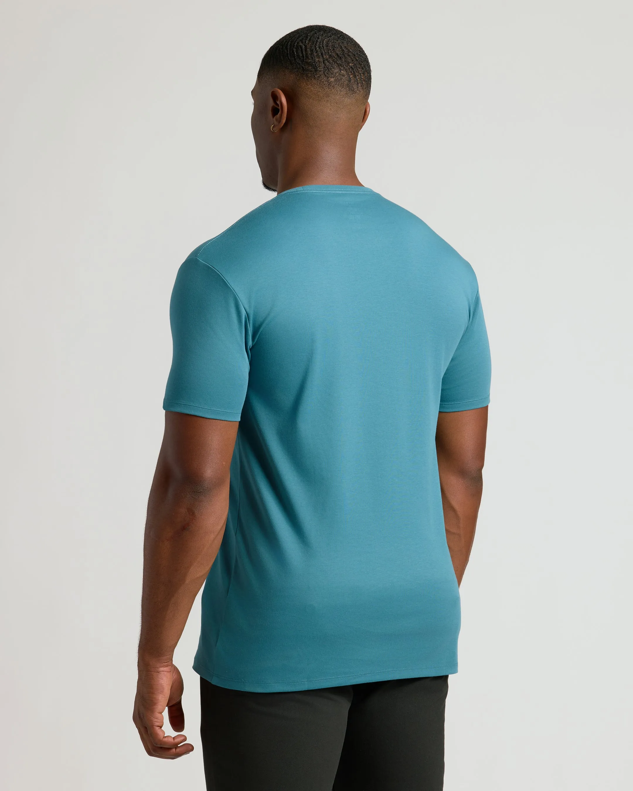 Sapphire Tall Premium Pima Crew Neck sold by True Classic product image thumbnail 3