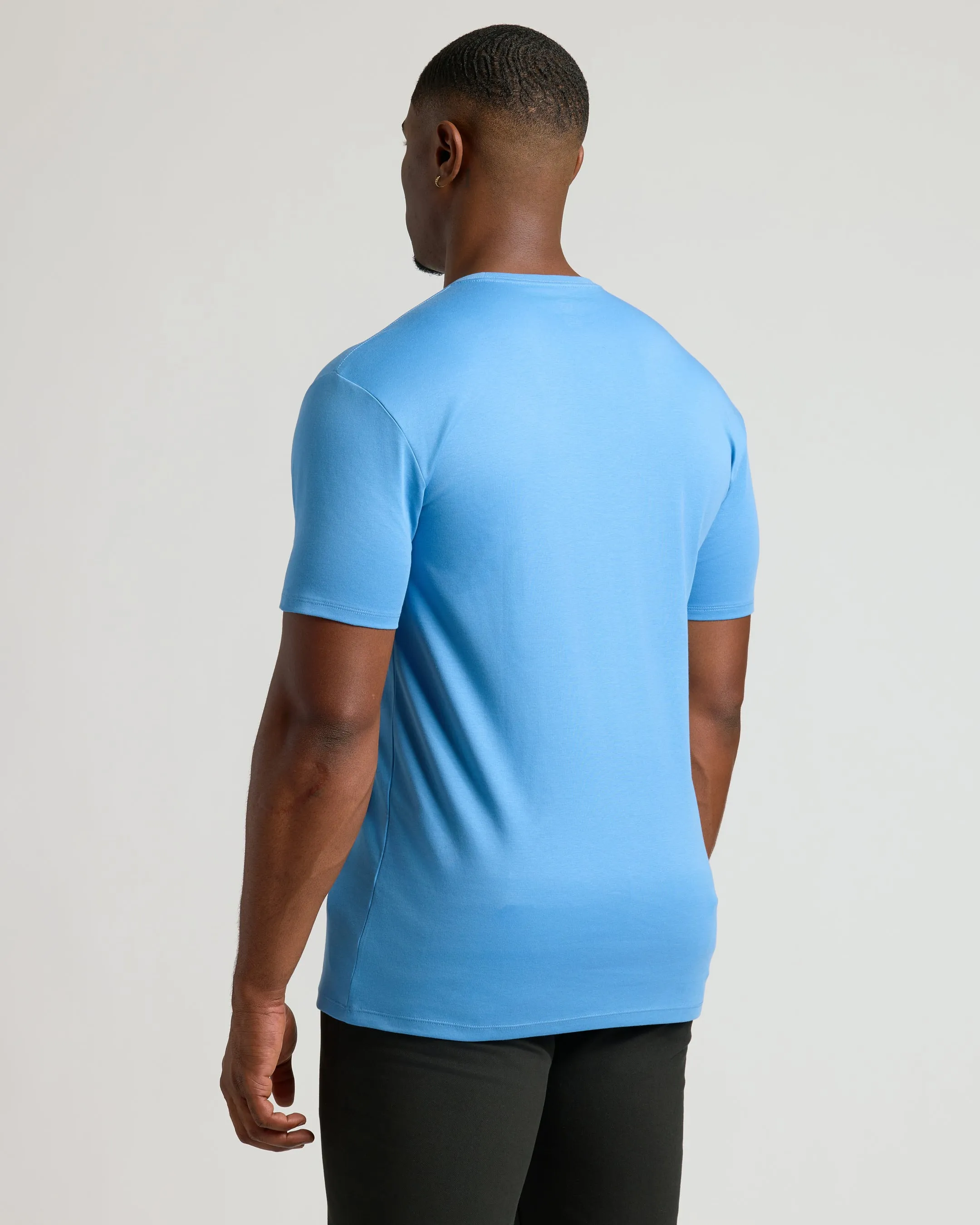 Cerulean Tall Premium Pima Crew Neck sold by True Classic product image thumbnail 3