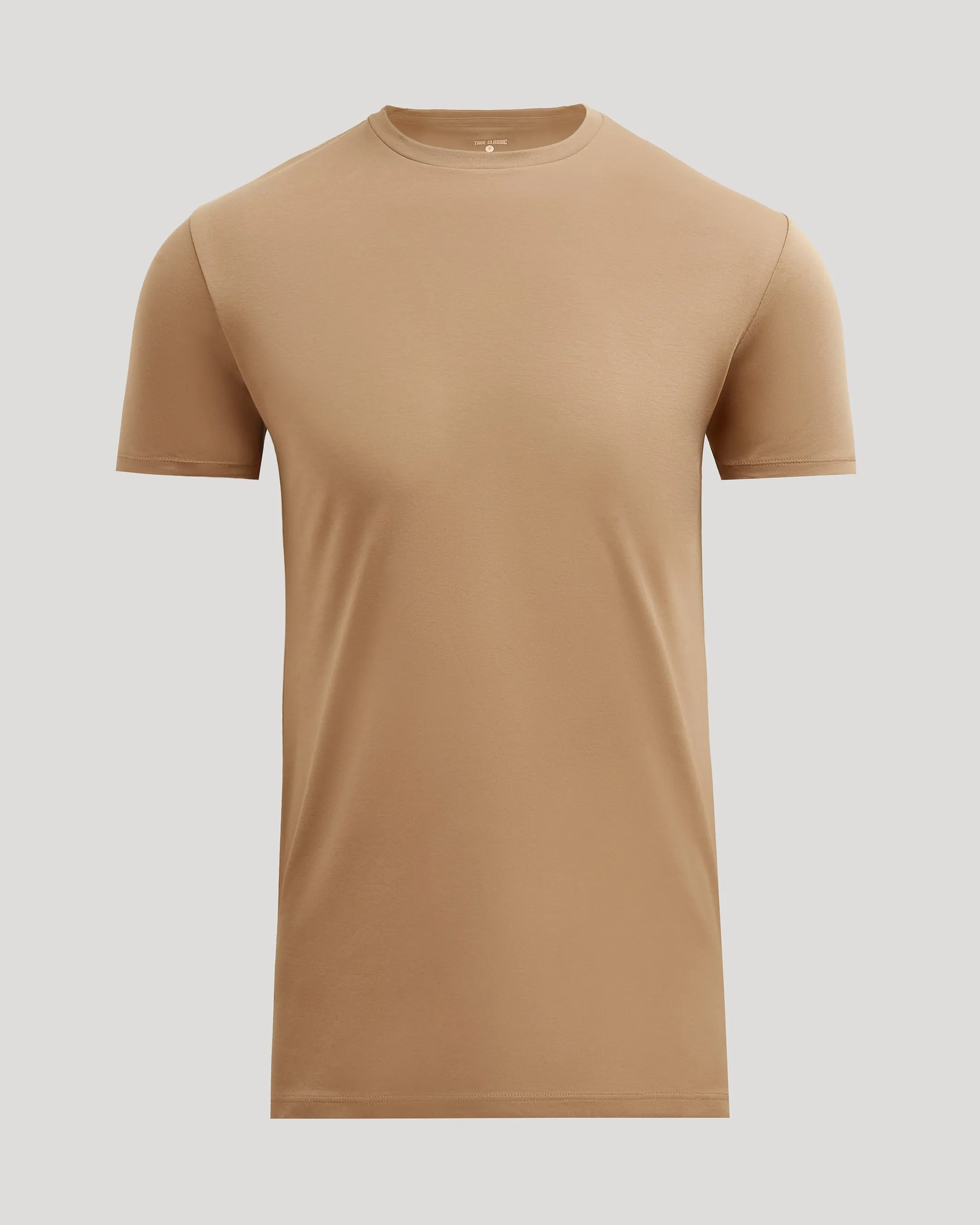 Tahini Tall Premium Pima Crew Neck sold by True Classic product image thumbnail 2