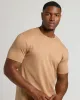 Tahini Tall Pima Crew Neck sold by True Classic
