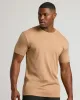 Tahini Tall Pima Crew Neck sold by True Classic