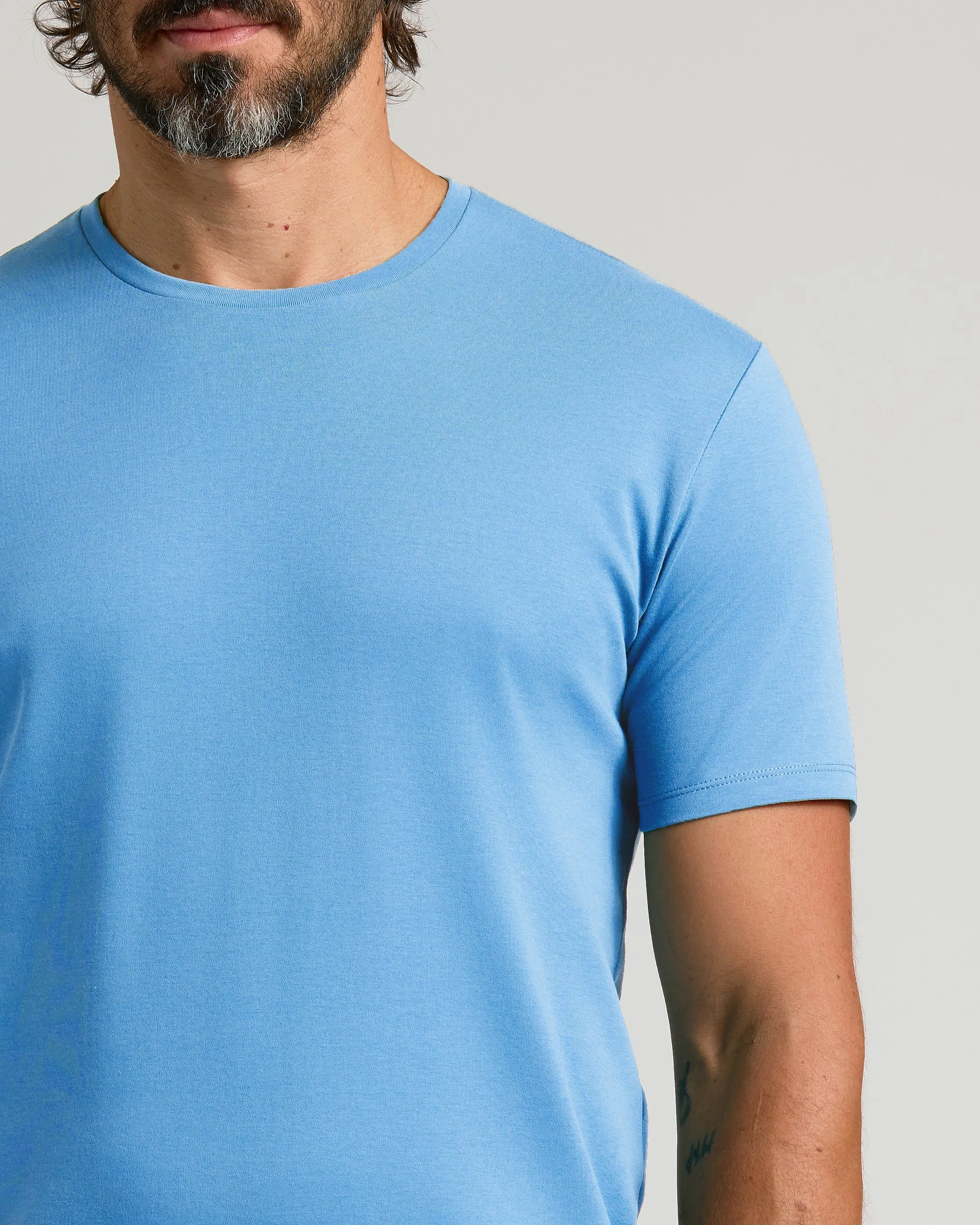 Cerulean Premium Pima Crew Neck sold by True Classic product image thumbnail 5