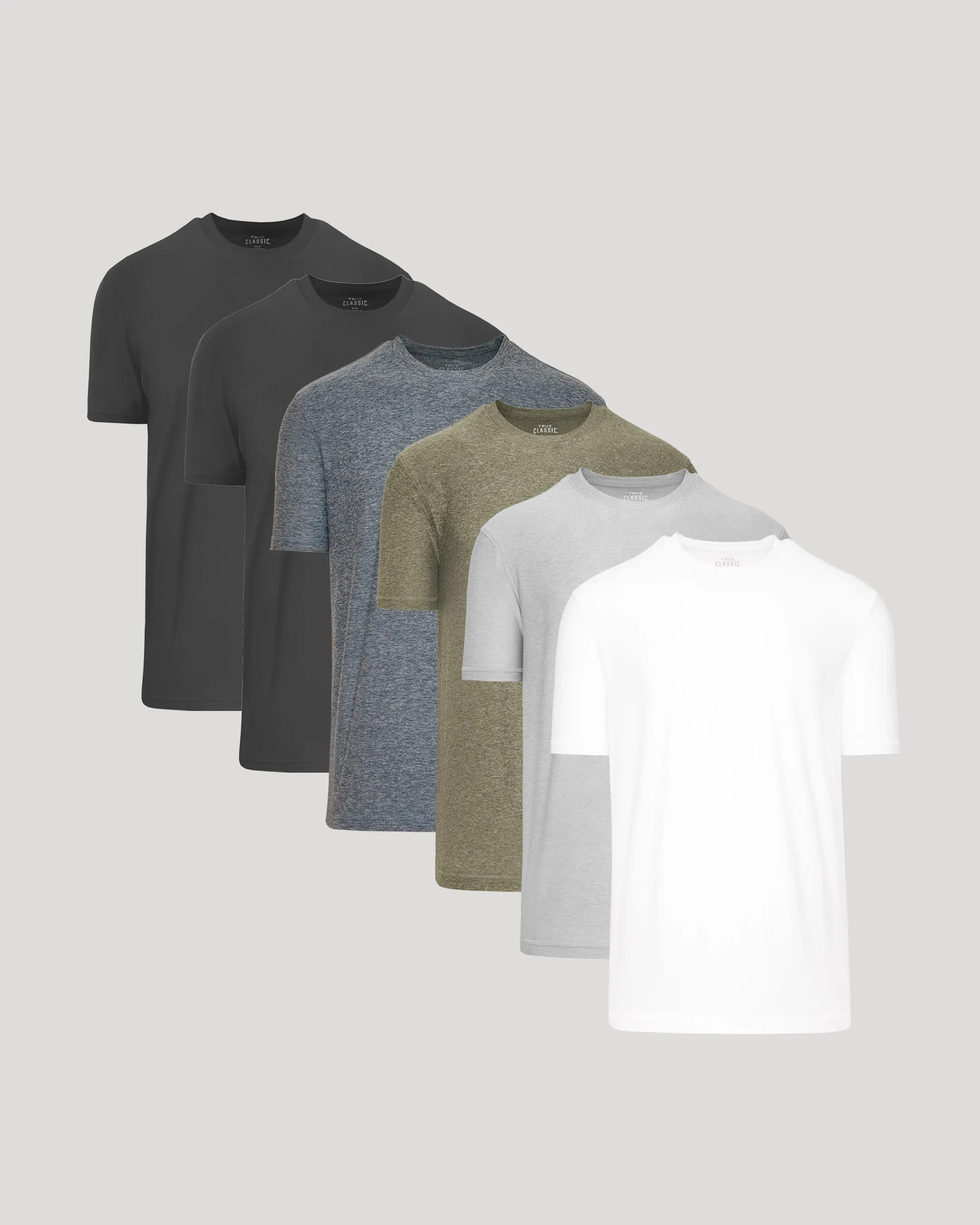 Heather Staple Active Crew 6-Pack sold by True Classic