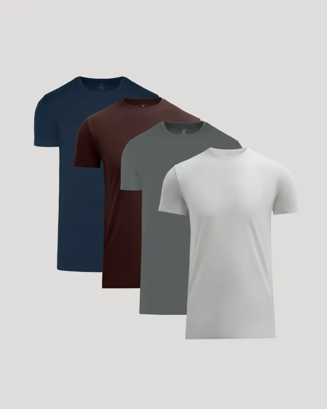 Seasonal Tall Pima Crew Neck 4-Pack sold by True Classic