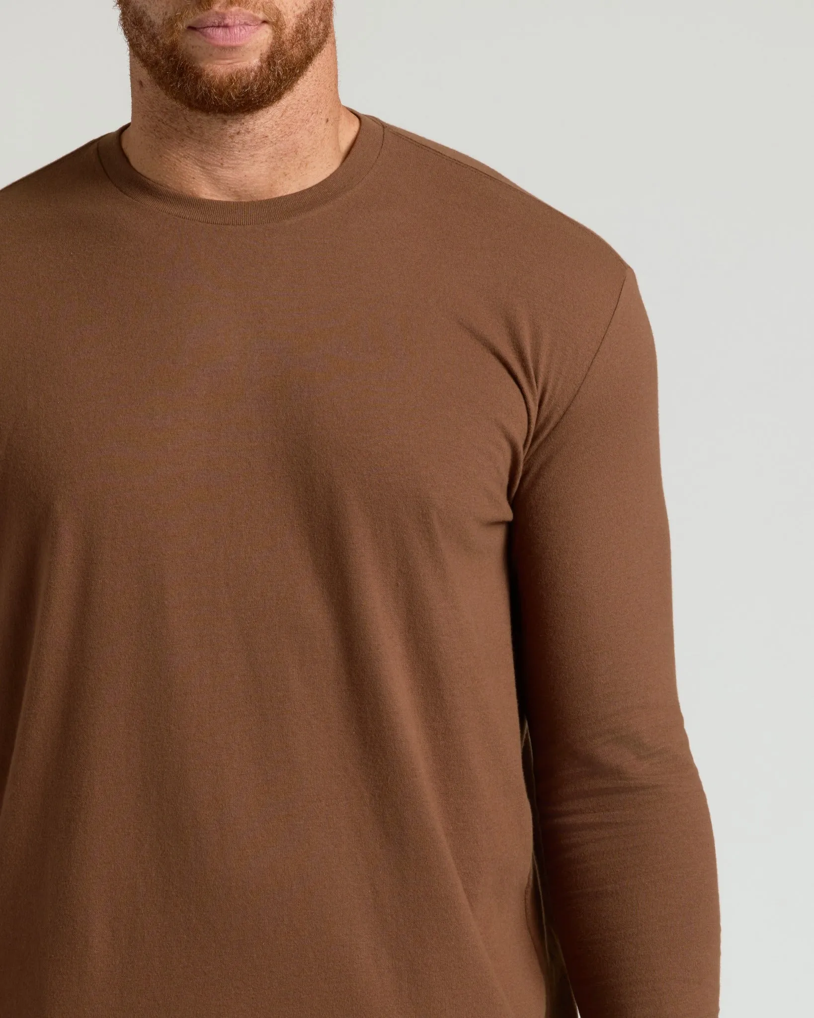 Sepiawood Tall Long Sleeve T Shirt sold by True Classic product image thumbnail 4