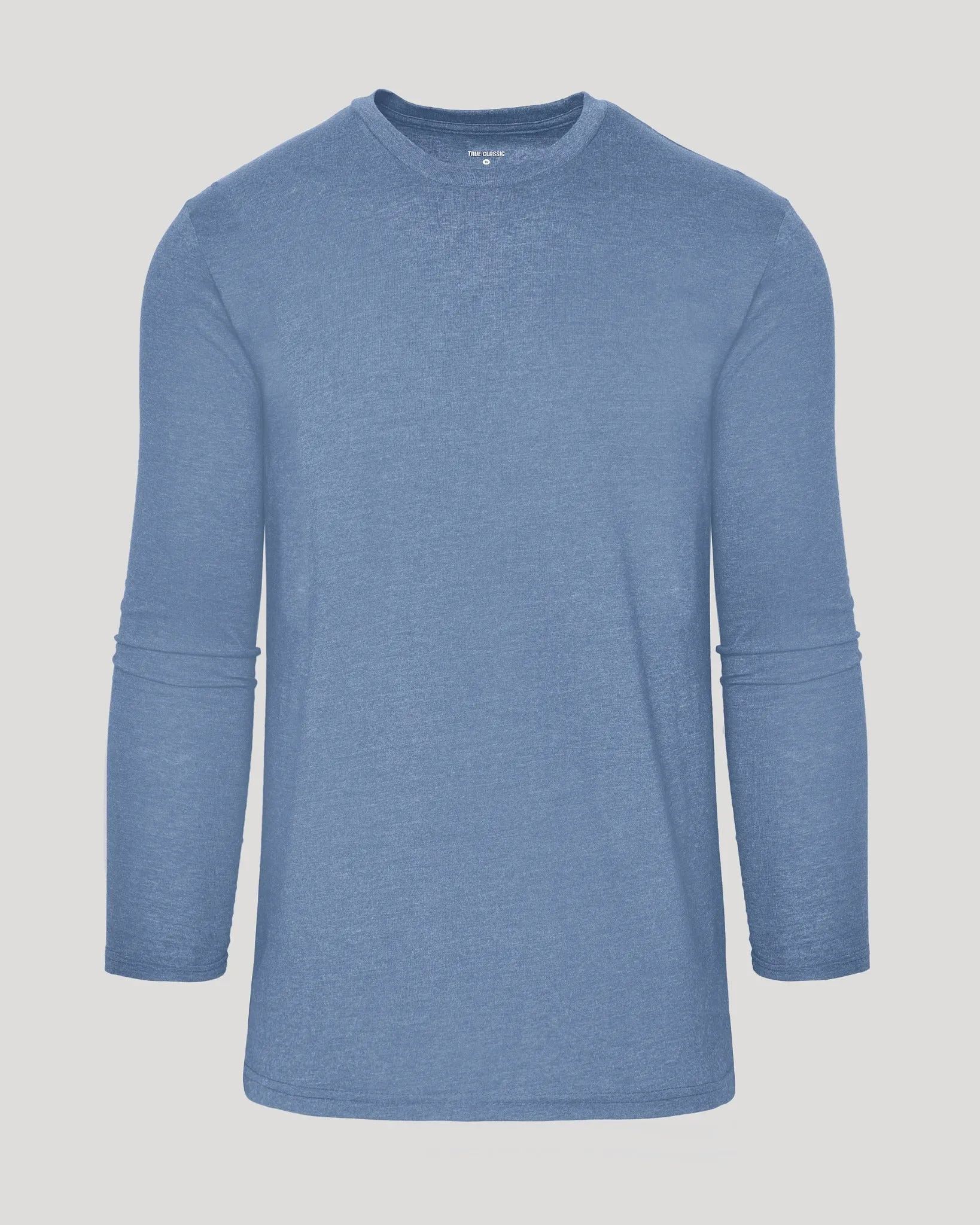 Dark Heather Vintage Navy Tall Long Sleeve T Shirt sold by True Classic product image thumbnail 2