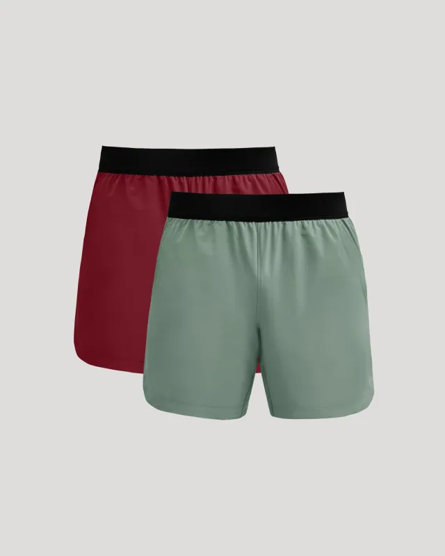 Auburn & Juniper Active Training Short 2-Pack sold by True Classic