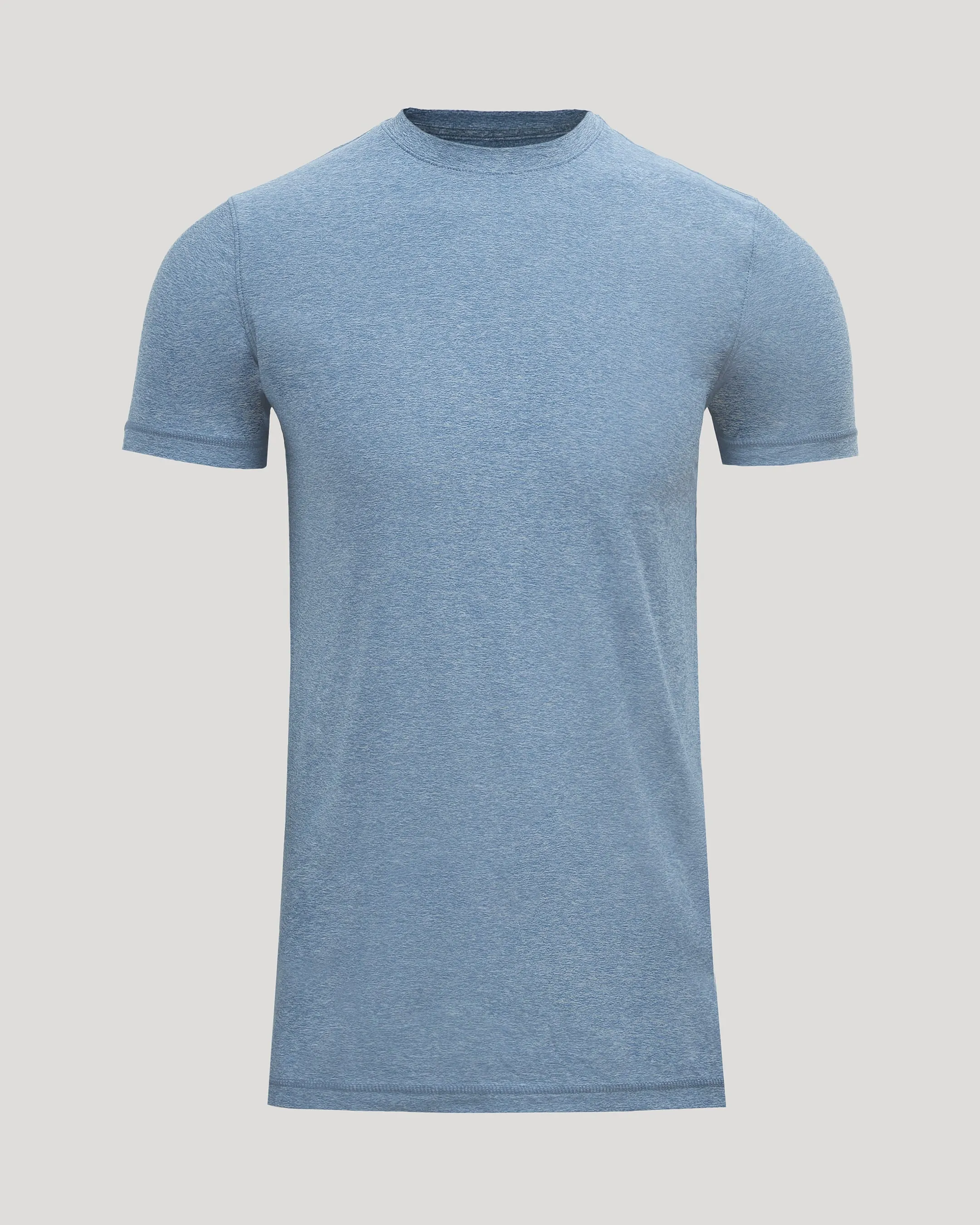 Heather Azul Tall Active Crew Neck 2.0 sold by True Classic product image thumbnail 2