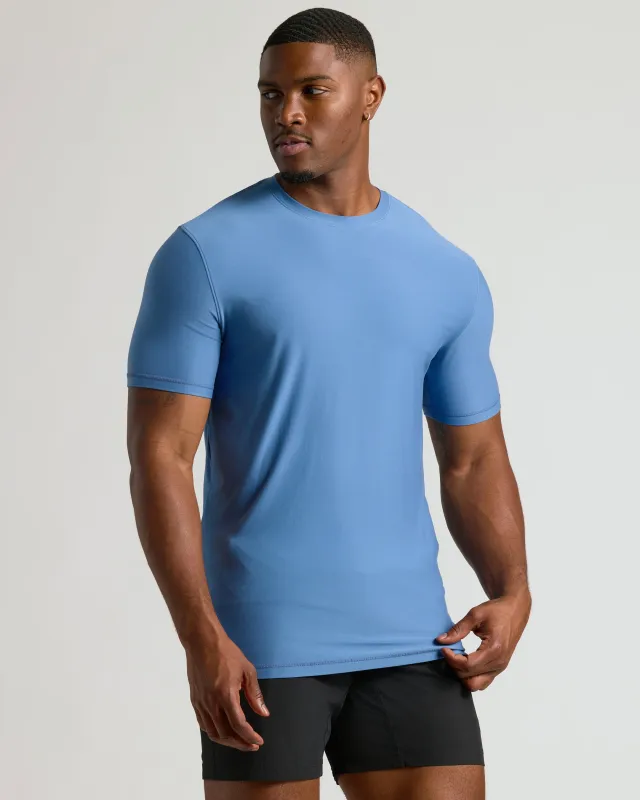 Azul Tall Active Crew Neck 2.0 sold by True Classic