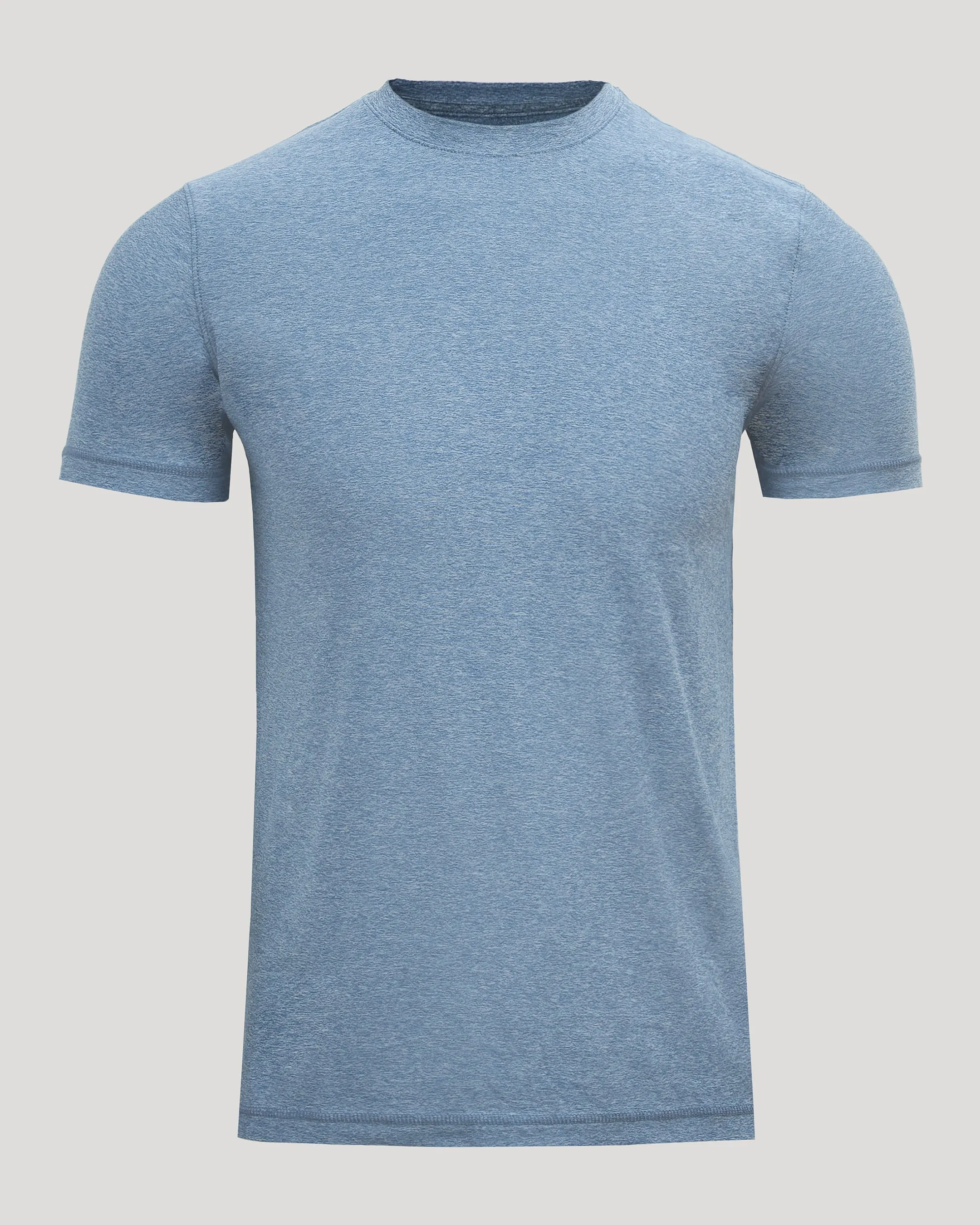 Heather Azul Active Crew Neck Tee sold by True Classic product image thumbnail 2