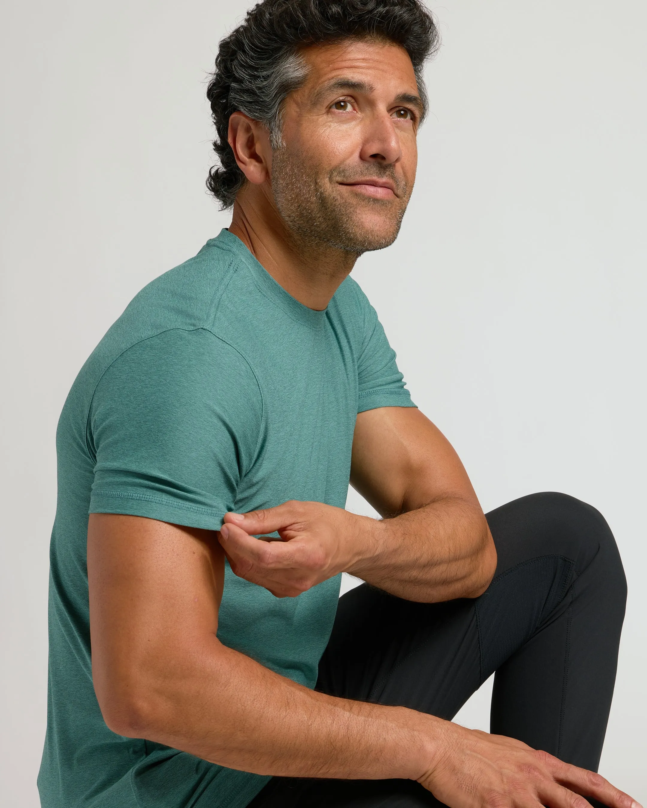 Evergreen Active Crew Neck Tee sold by True Classic product image thumbnail 5