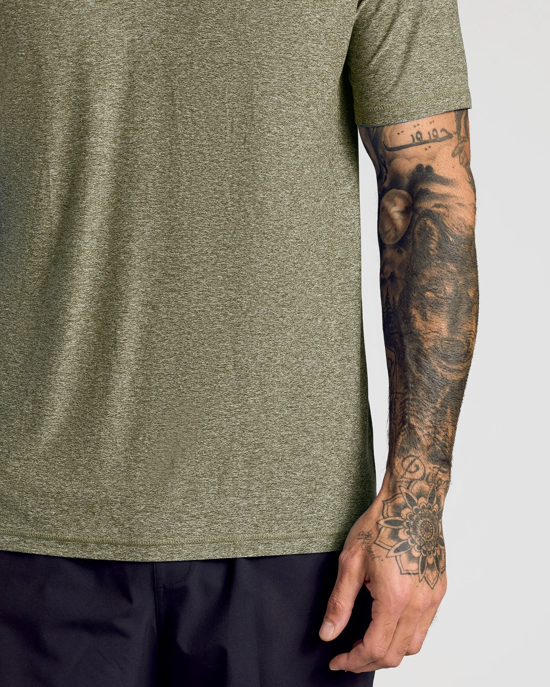 Heather Military Green Active Polo 2.0 sold by True Classic product image thumbnail 5