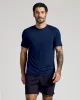 Black & Navy Active Mesh Crew 6-Pack sold by True Classic