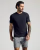 Black & Navy Active Mesh Crew 6-Pack sold by True Classic