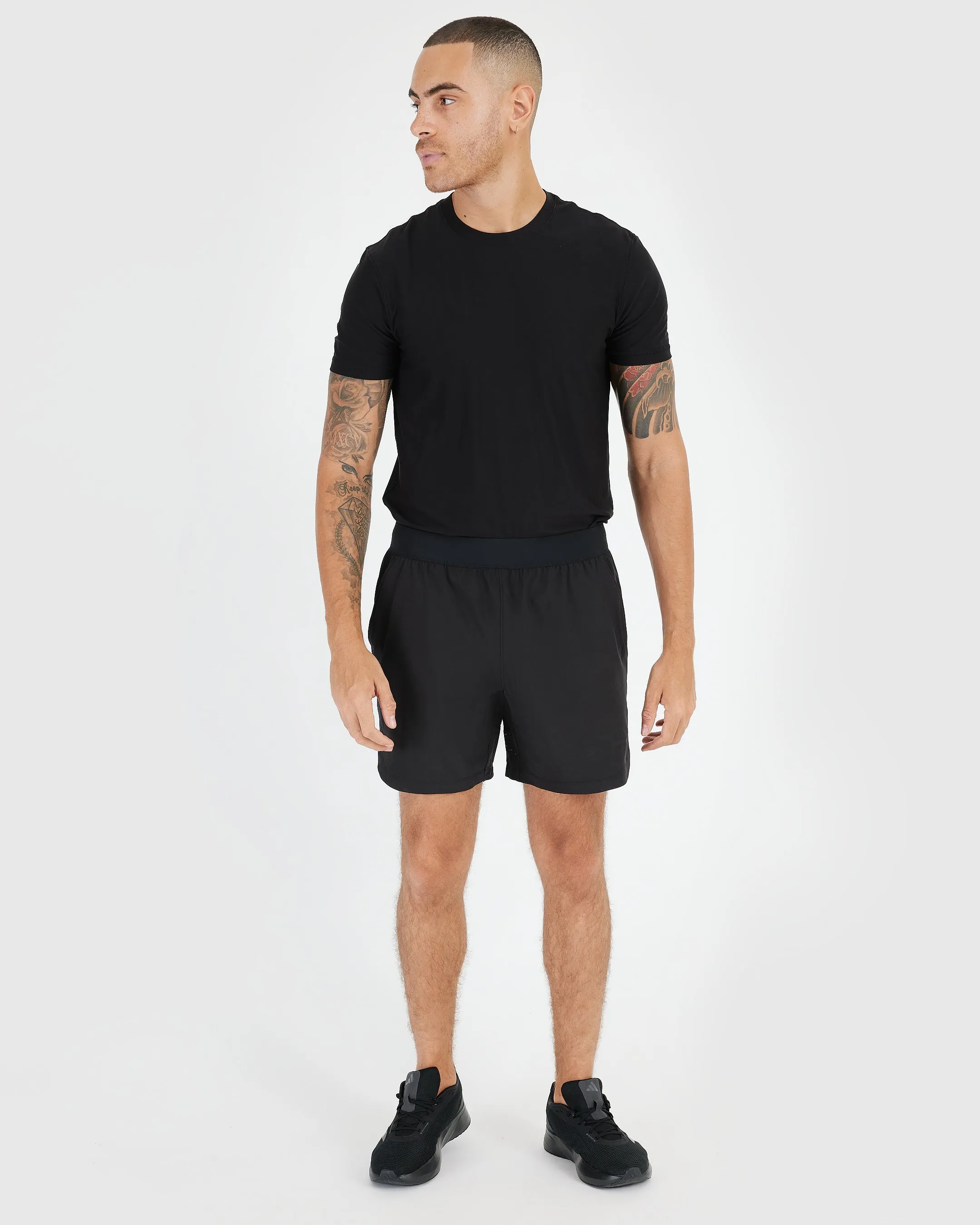 All Black Active Training Short 3-Pack sold by True Classic product image thumbnail 5