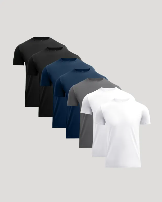 Core Pima Crew 7-Pack sold by True Classic