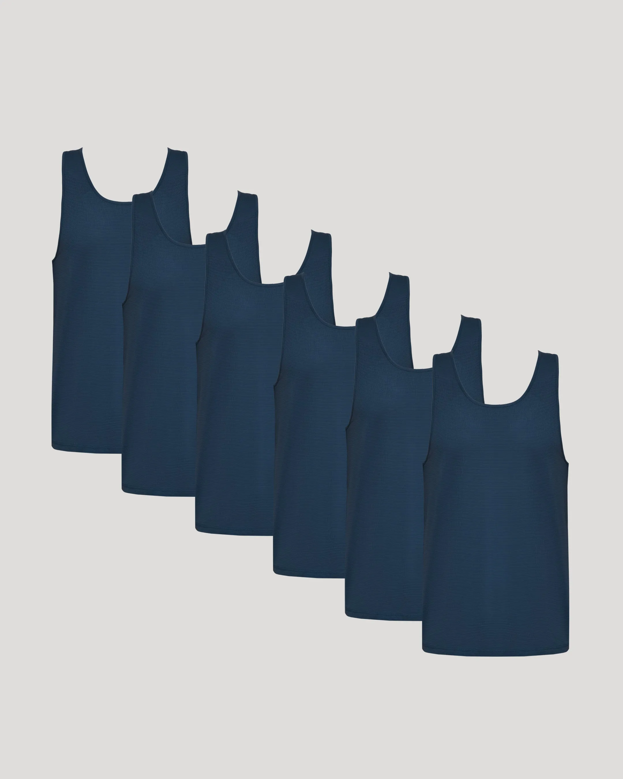 All Navy Active Mesh Tank 6-Pack sold by True Classic
