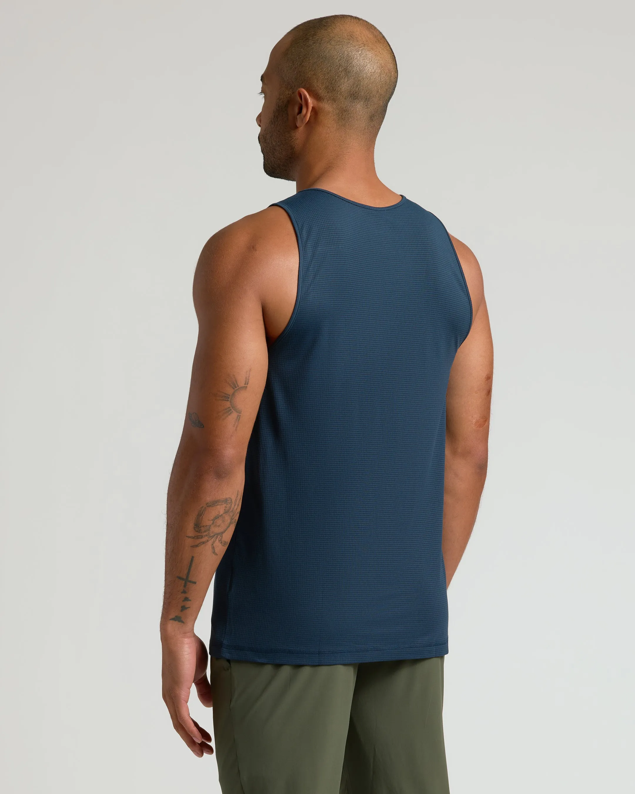 All Navy Active Mesh Tank 6-Pack sold by True Classic product image thumbnail 3