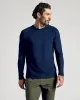 Navy Active Mesh Long Sleeve Crew 3-Pack sold by True Classic