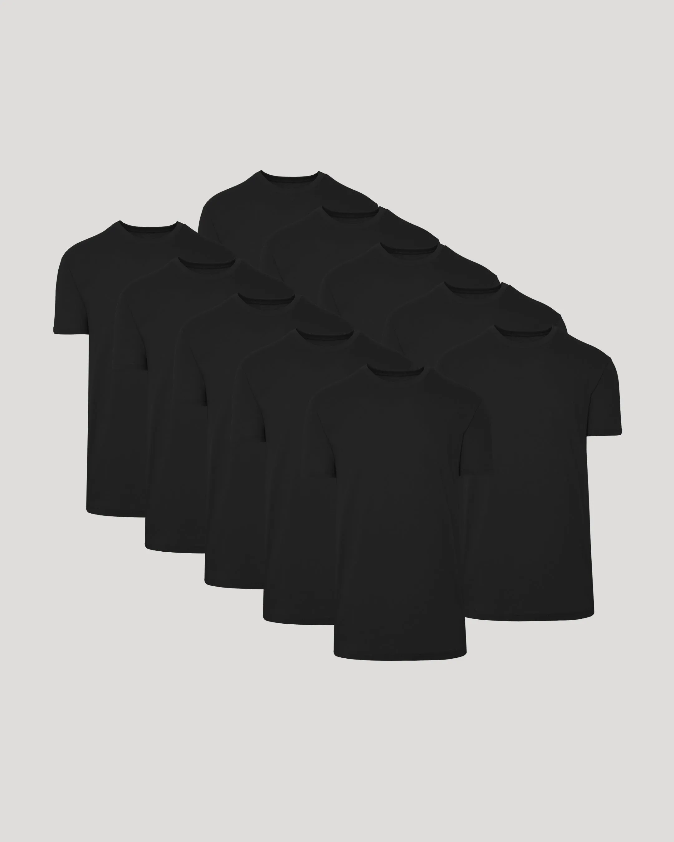 All Black Tall Classic Crew 10-Pack sold by True Classic