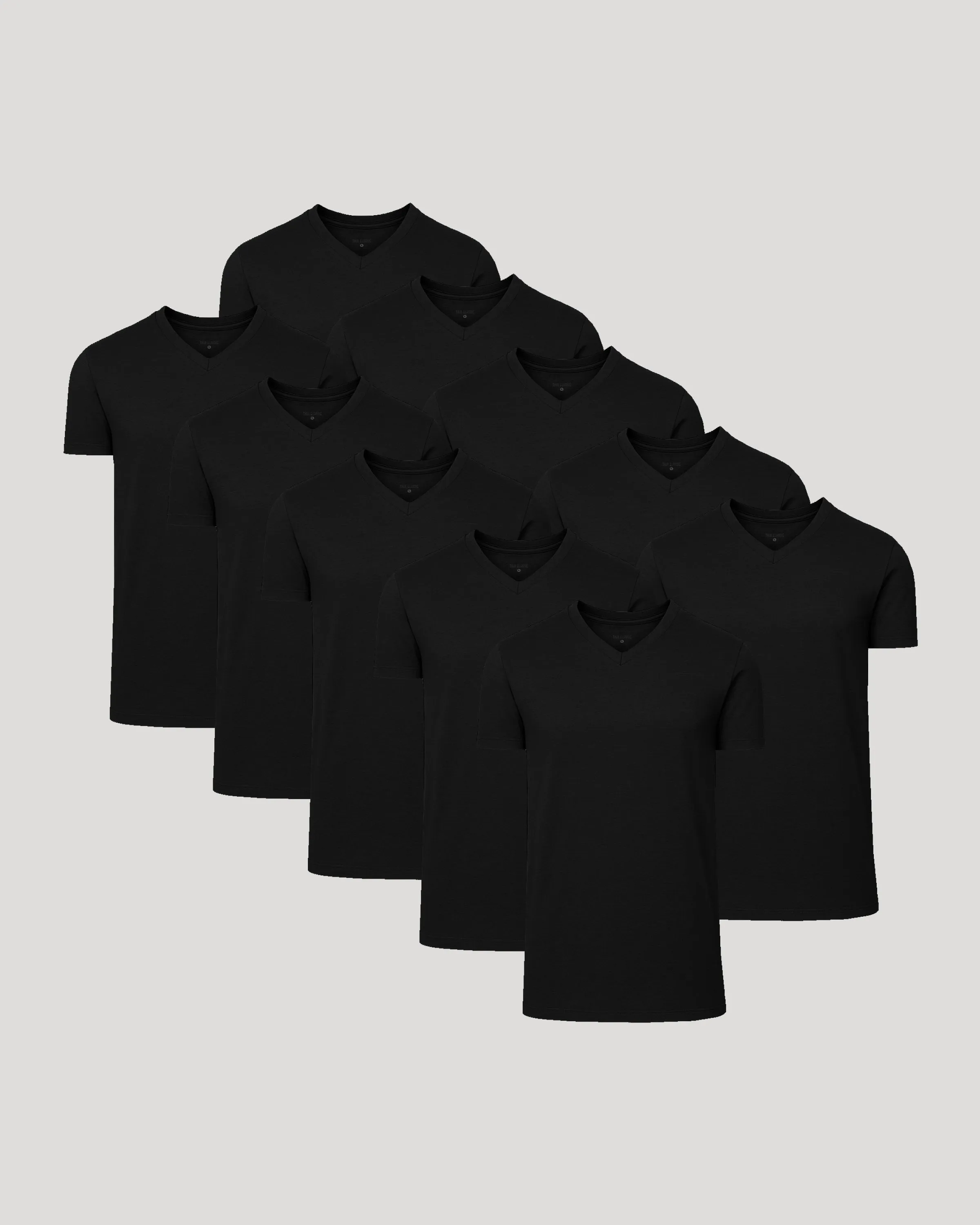 Black Classic Tall V-Neck 10-Pack sold by True Classic