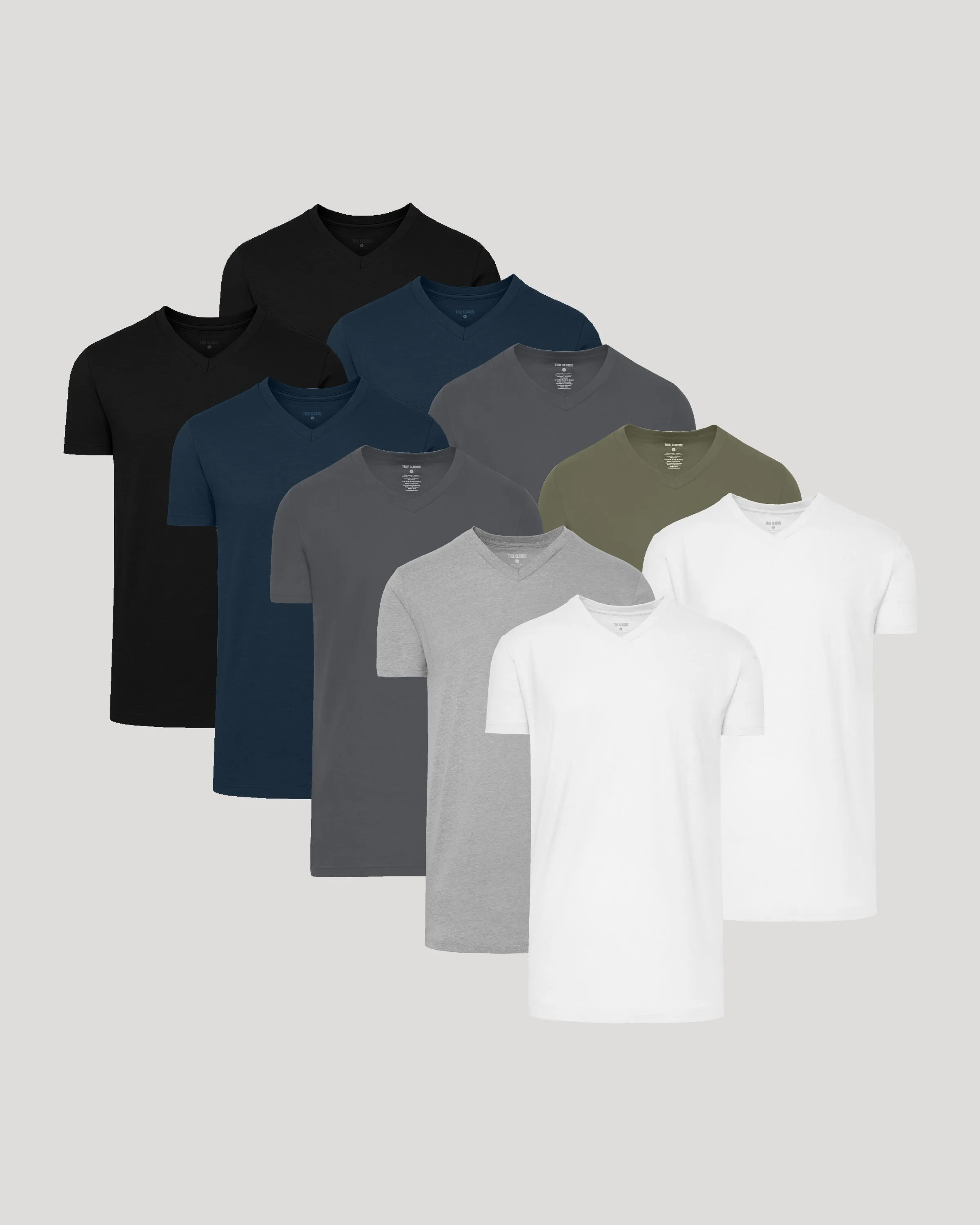 Wardrobe Classic Tall V-Neck 10-Pack sold by True Classic