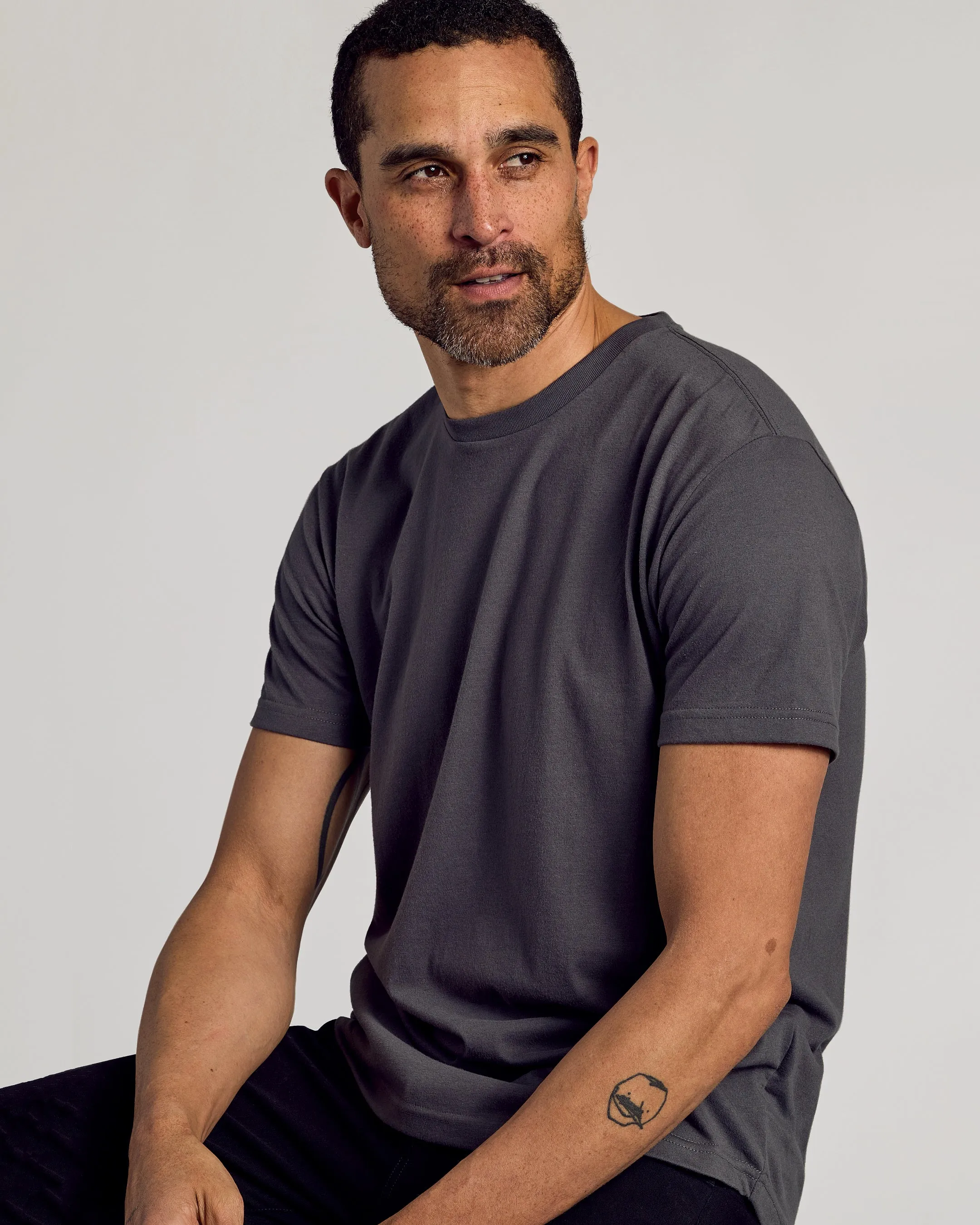 Wardrobe Curved Hem Classic Crew Neck 10-Pack sold by True Classic product image thumbnail 5