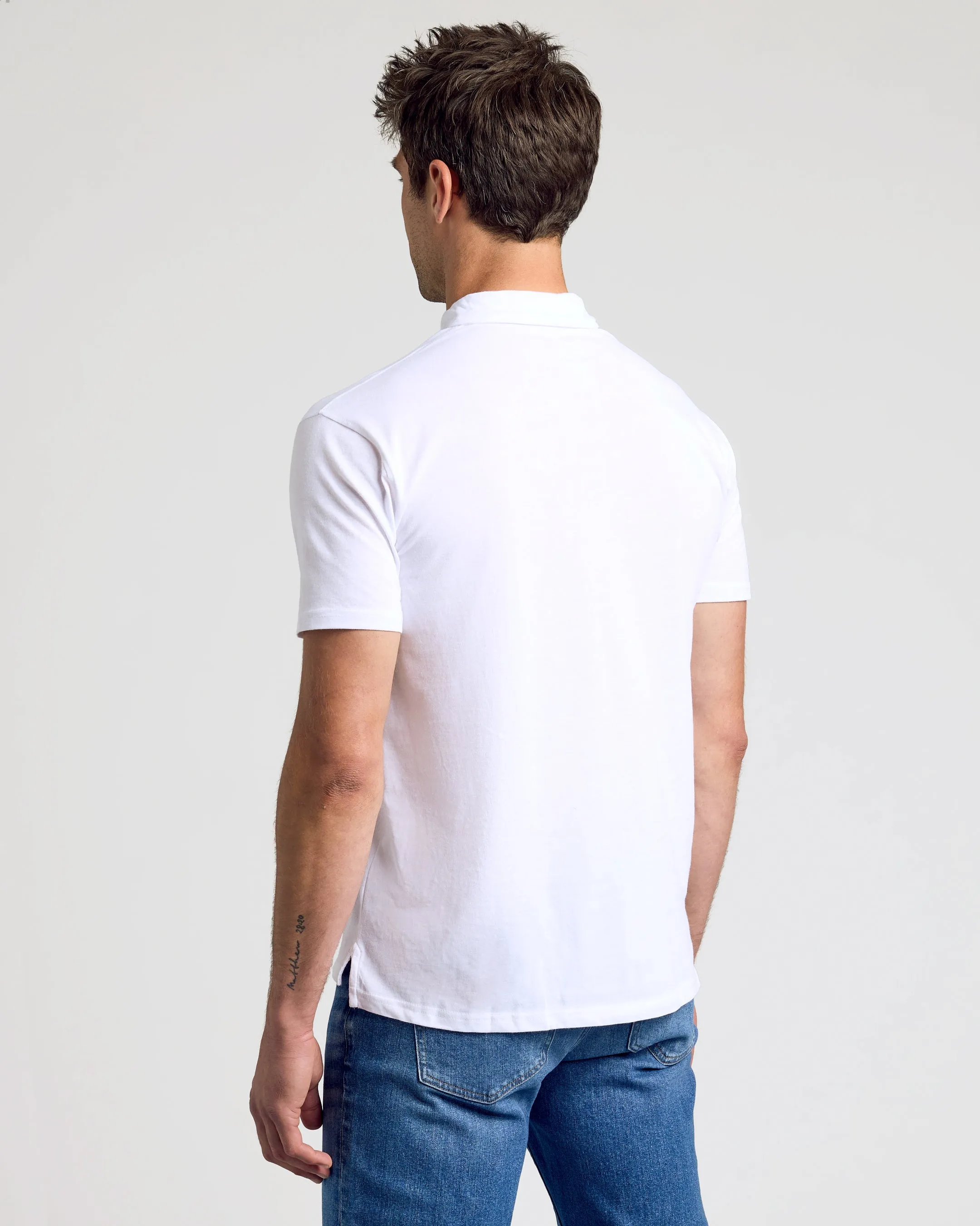 All White Classic Polo 10-Pack sold by True Classic product image thumbnail 3