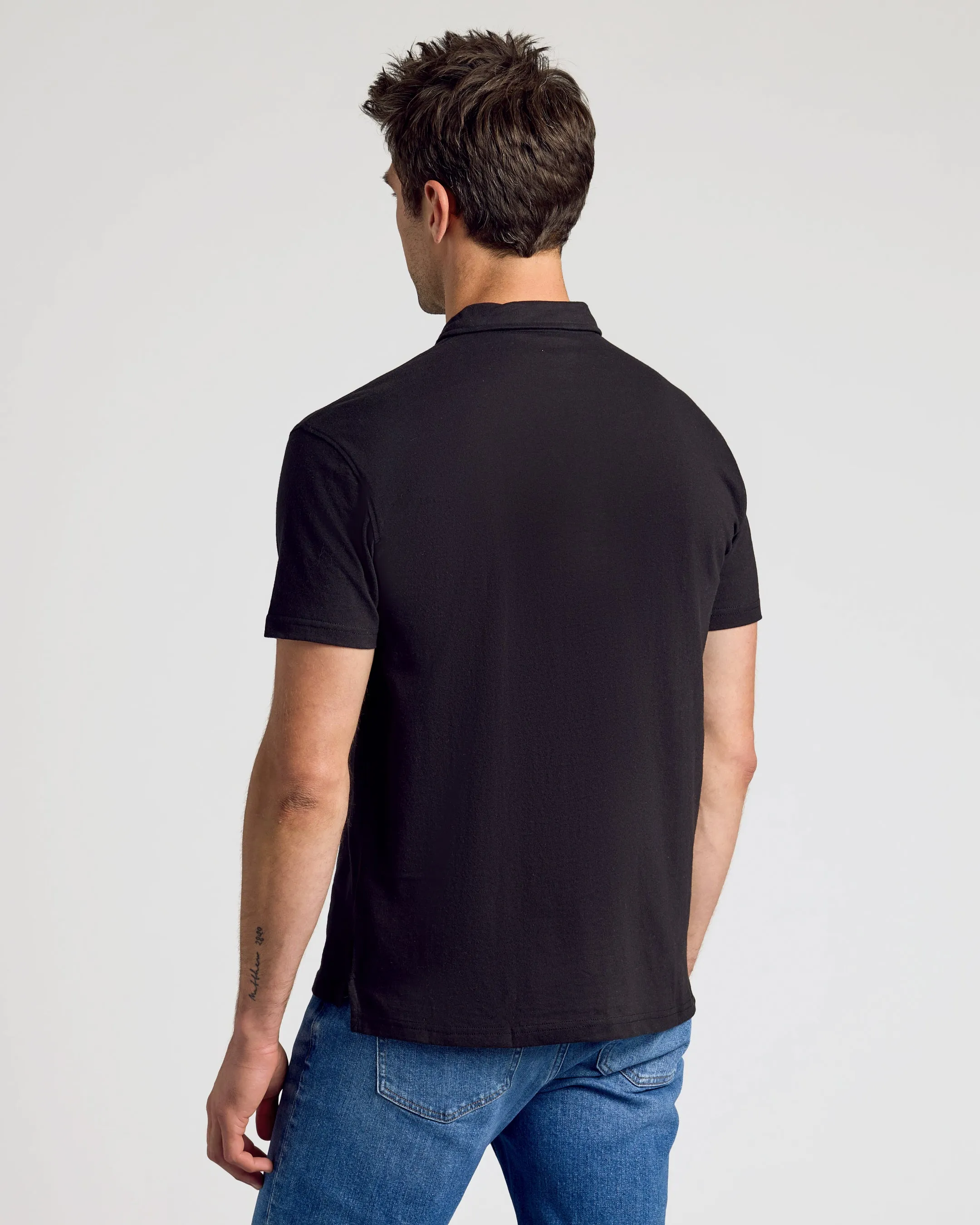 All Black Classic Polo 10-Pack sold by True Classic product image thumbnail 3