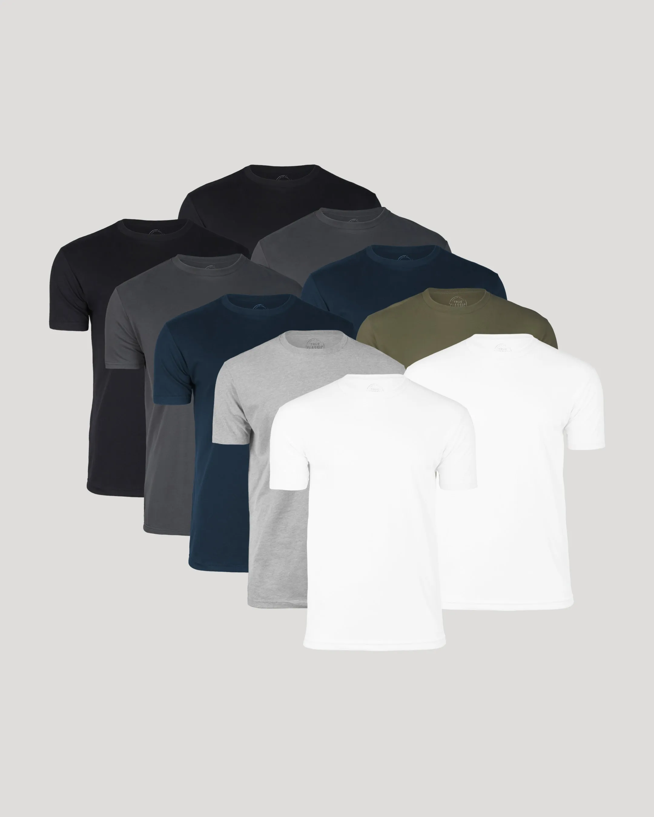 The Staple Classic Crew 10-Pack sold by True Classic