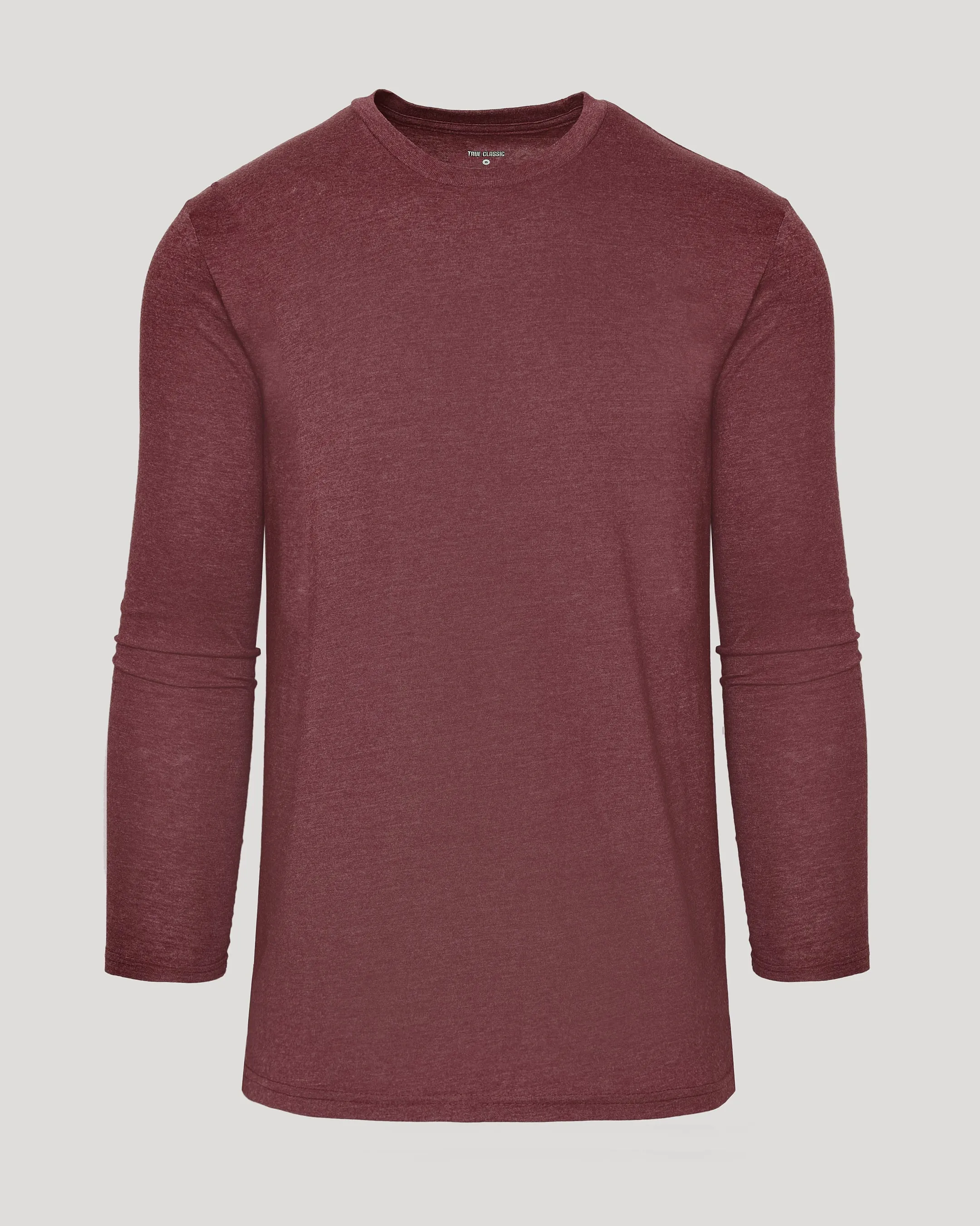 Dark Heather Clovewood Tall Long Sleeve T-Shirt sold by True Classic product image thumbnail 2