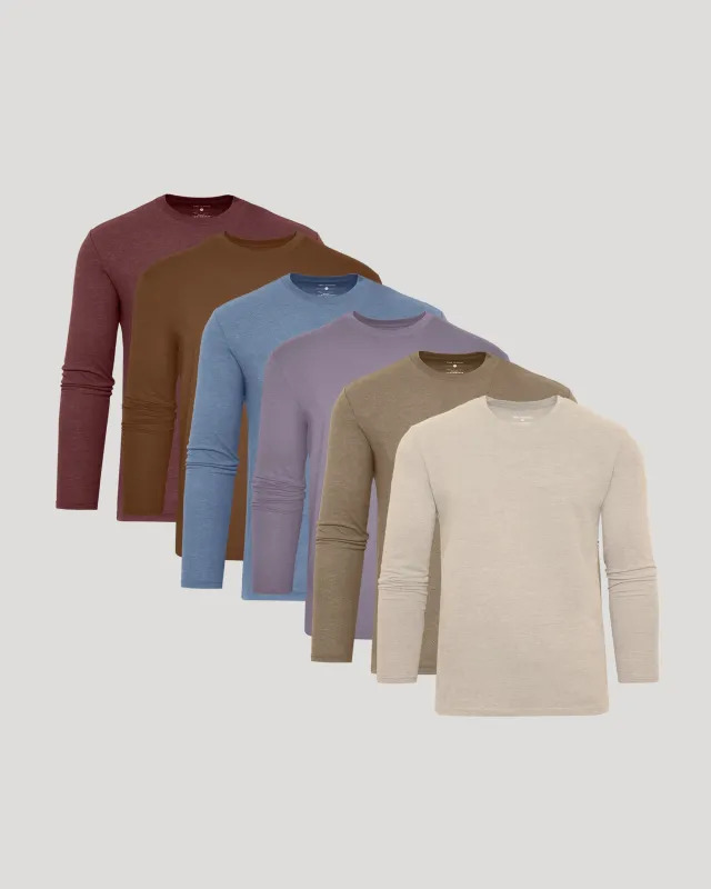 Seasonal Classic Long Sleeve Crew 6-Pack sold by True Classic
